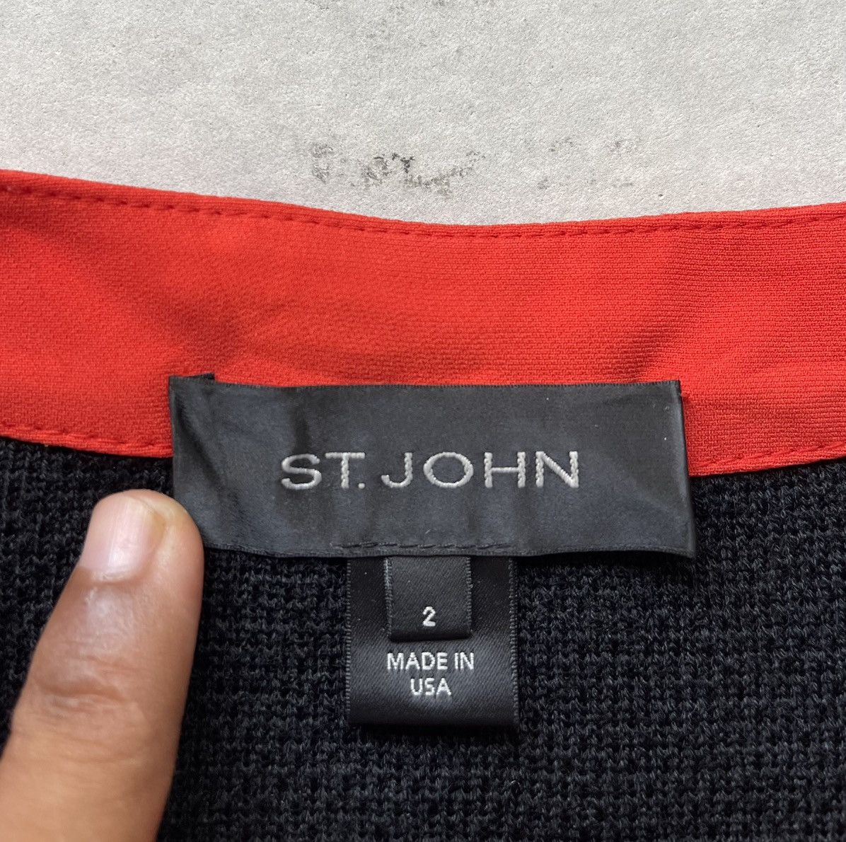 St. John ST. JOHN USA WOMEN'S KNIT JACKET ZIP UP Size S / US 4 / IT 40 - 7 Thumbnail