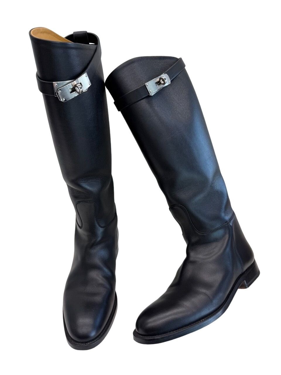 Hermes Hermes Kelly Leather Boots Size 35.5 Size US 5.5 / IT 35.5 - 1 Thumbnail