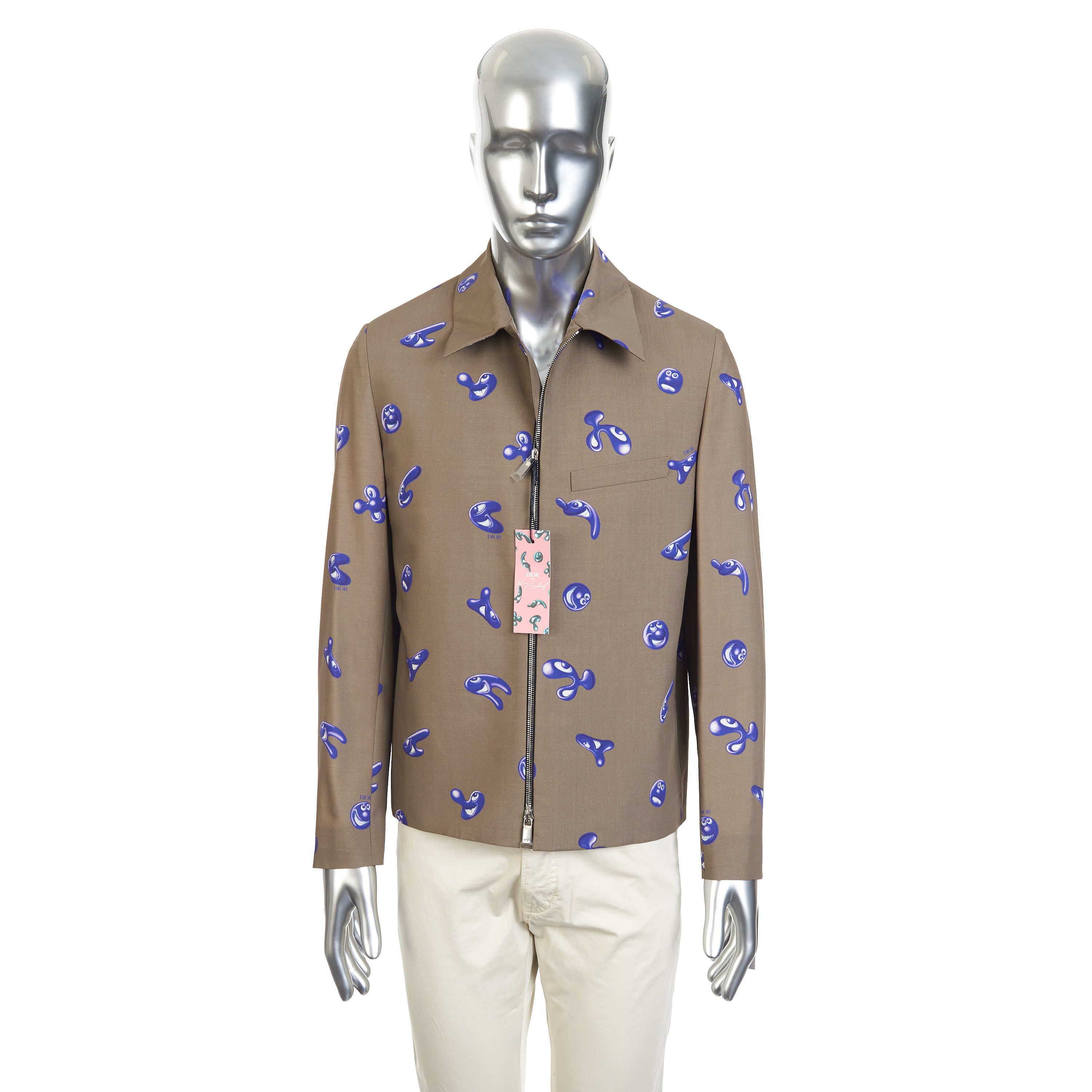 Dior Short Jacket In Technical Wool Canvas Size US M / EU 48-50 / 2 - 2 Thumbnail