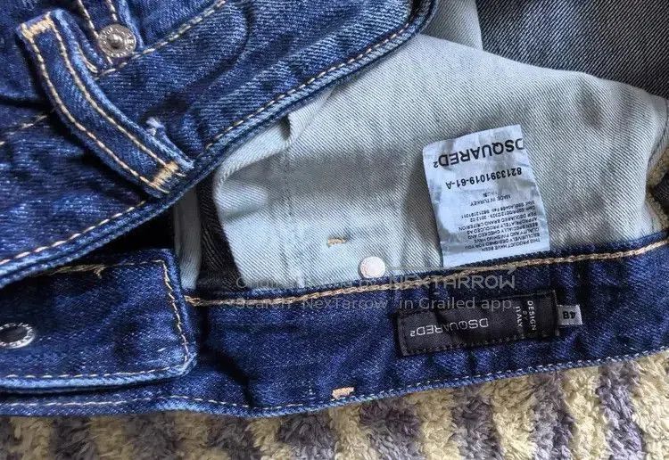 Dsquared2 Sz 48 Dsquared 2 Pocket Stitches Denim. Size US 32 / EU 48 - 7 Thumbnail
