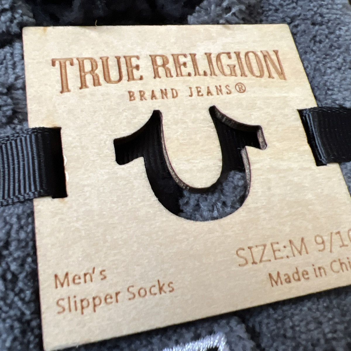 Designer × Other × True Religion Authentic True Religion Slipper Socks Unisex M 9/10 Size US 9 / EU 42 - 4 Thumbnail