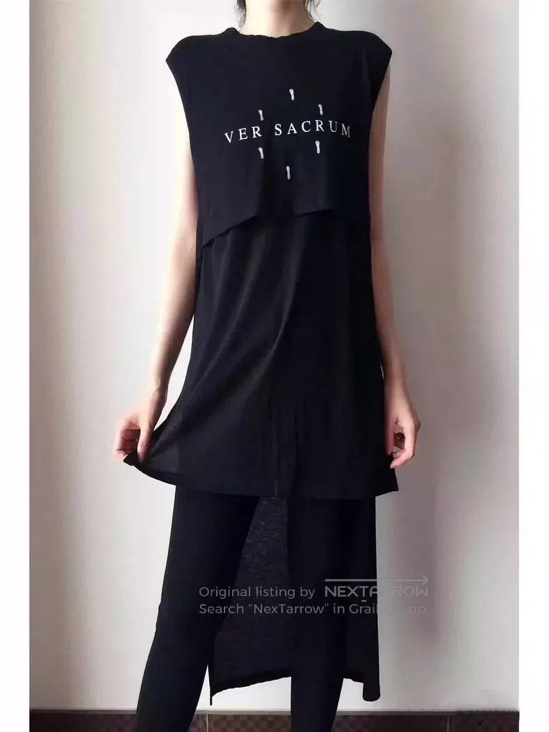 Ann Demeulemeester Ann Demeulemeester Size S Sleeveless Women's Dress Length Size S / US 4 / IT 40 - 1 Thumbnail