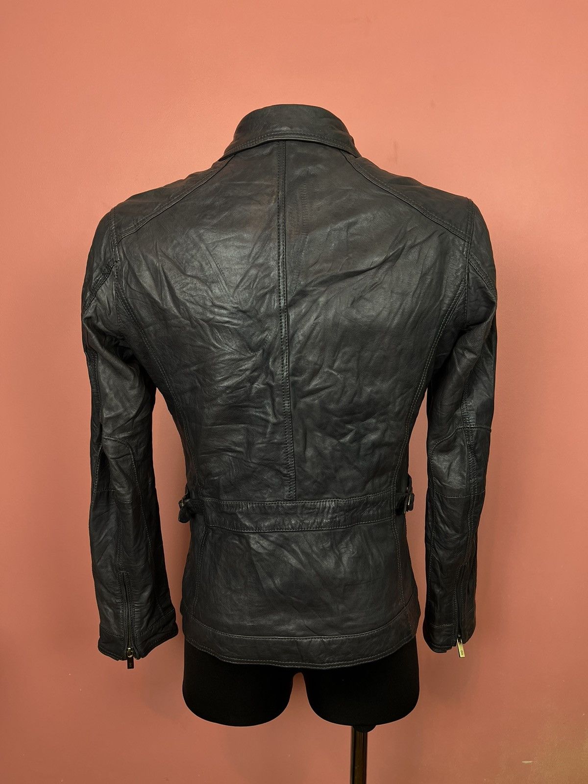 Massimo Dutti Massimo dutti leather jacket hype classic Size US S / EU 44-46 / 1 - 12 Thumbnail