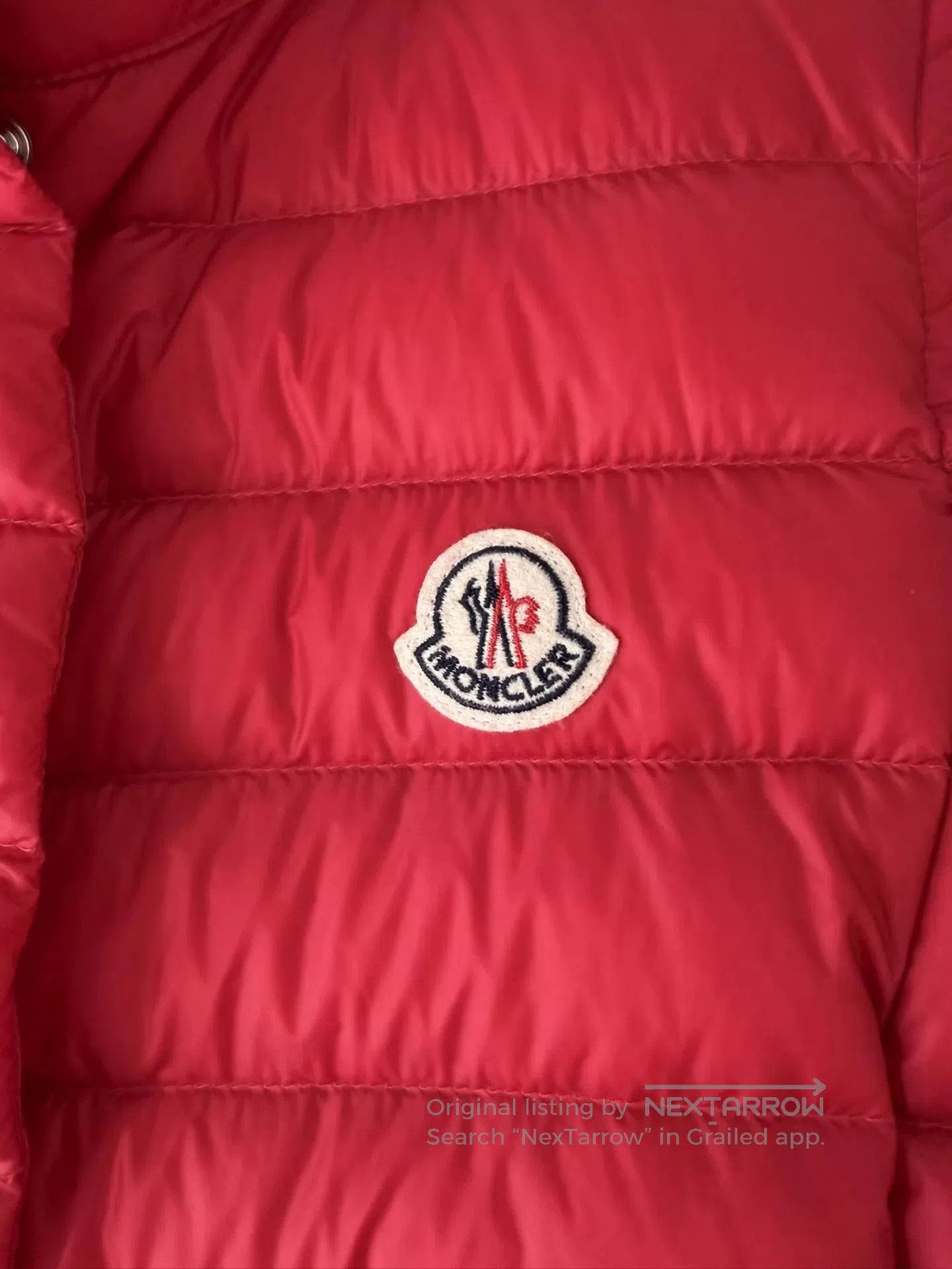 Moncler Moncler Liane Red Down Vest Size . Size XS / US 0-2 / IT 36-38 - 6 Thumbnail