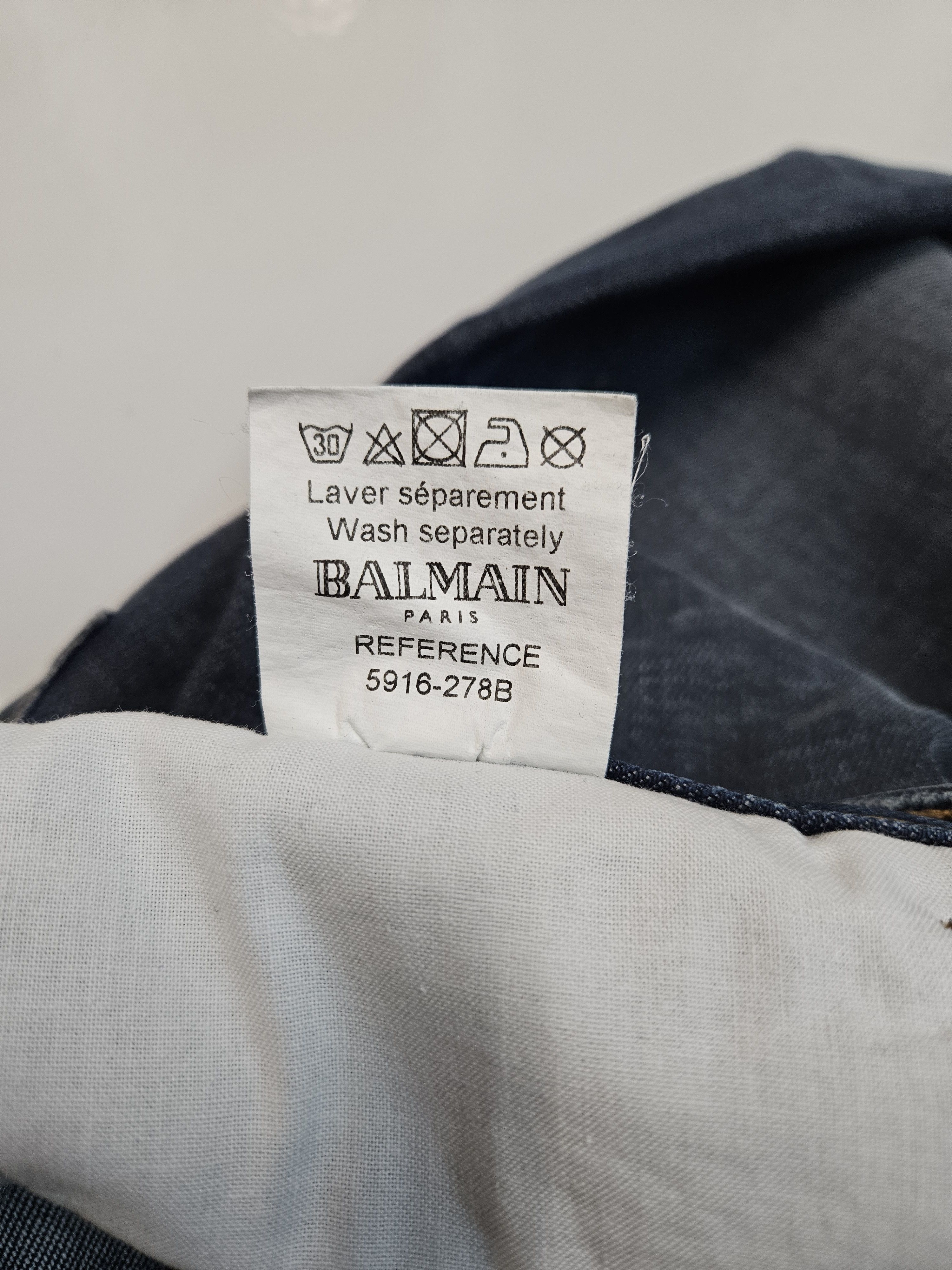 Balmain Y2k Balmain low rise bootcut denim Size 30" / US 8 / IT 44 - 19 Thumbnail