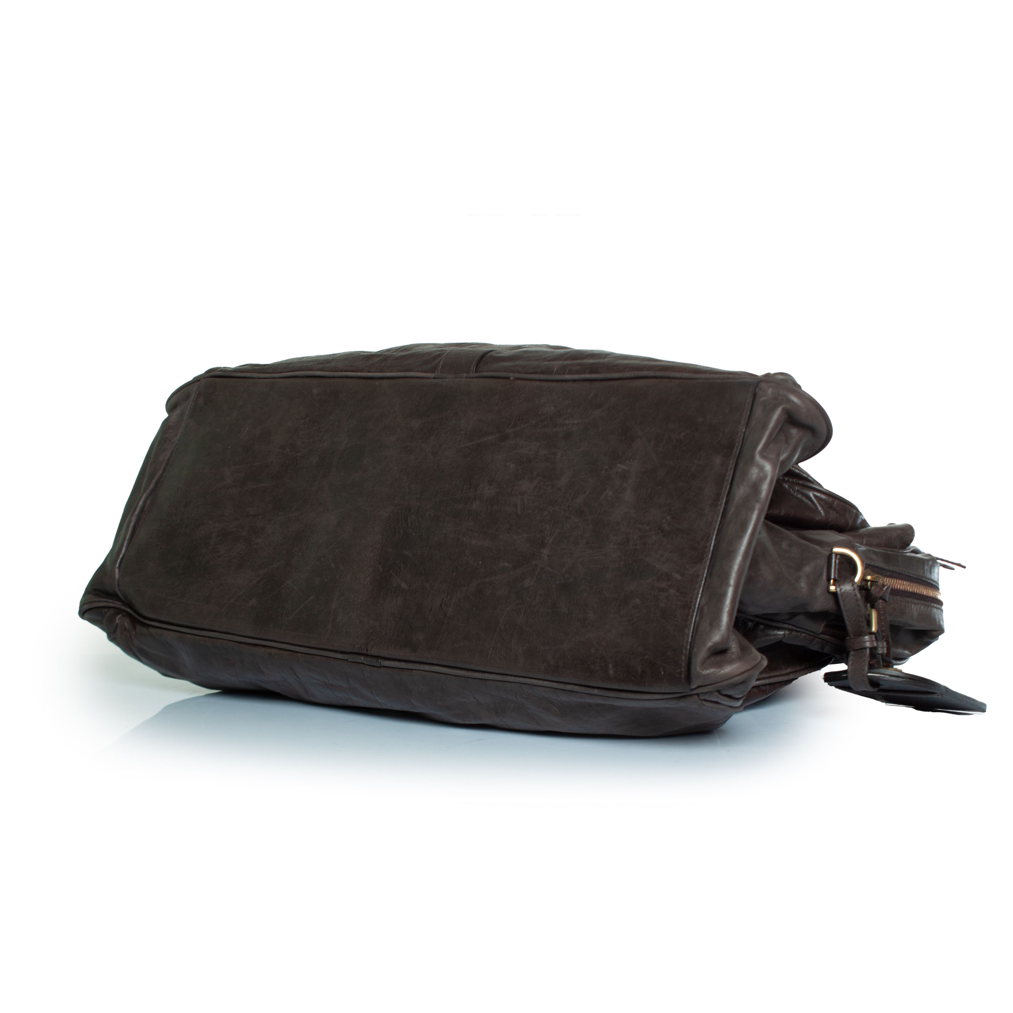 Mulberry Mulberry, Maxi Mabel reistas in bruin Size ONE SIZE - 7 Thumbnail