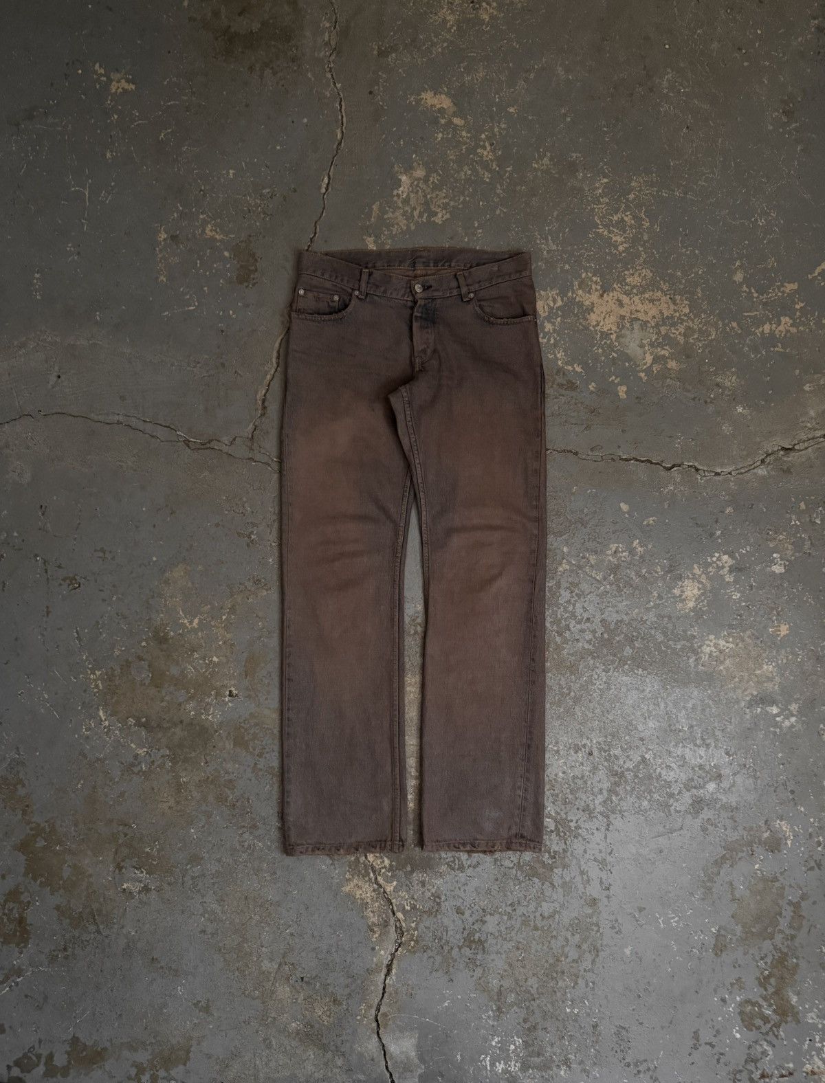 Helmut Lang Early 2000’s Bootcut Jeans Size US 32 / EU 48 - 1 Thumbnail