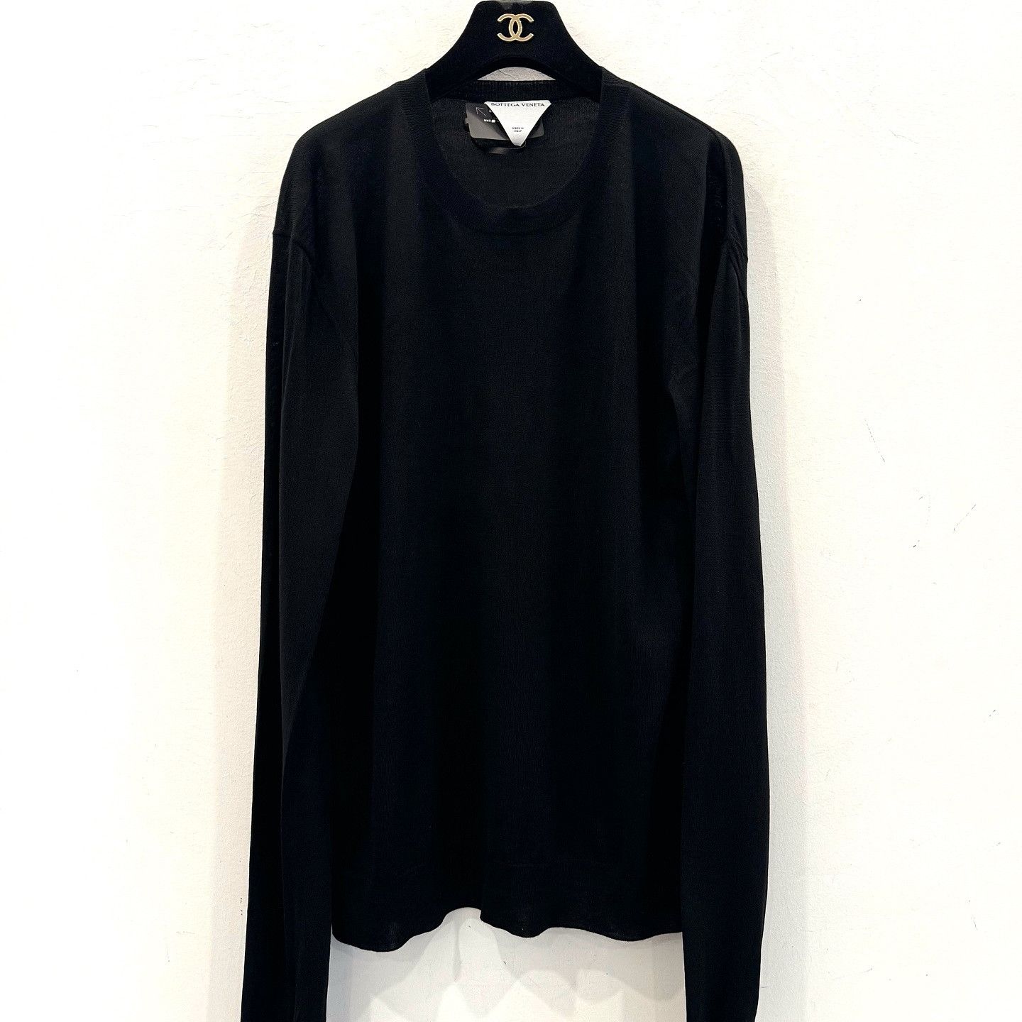 Bottega Veneta Bottega Veneta Triangle Logo Wool Sweater Size M Size US M / EU 48-50 / 2 - 1 Thumbnail