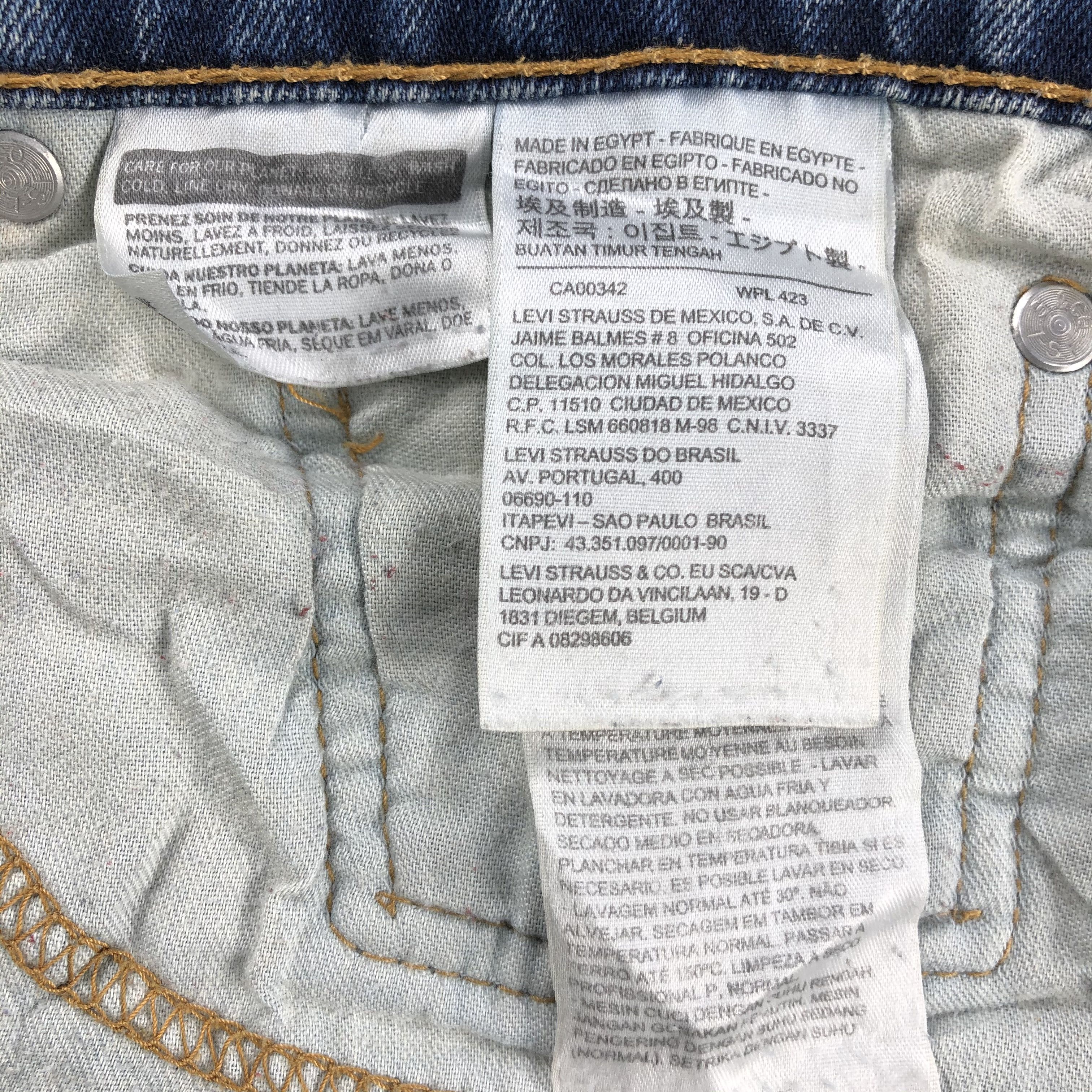 Levi's × Vintage Vintage Levis 513 Jeans-JM1316 Size US 39 - 9 Thumbnail