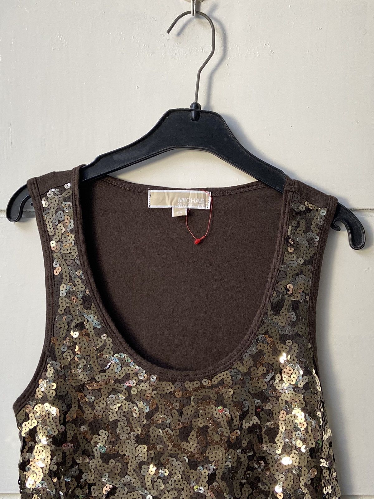 Michael Kors MICHAEL KORS Brown Sleeveless Size US XXS / EU 40 - 3 Thumbnail