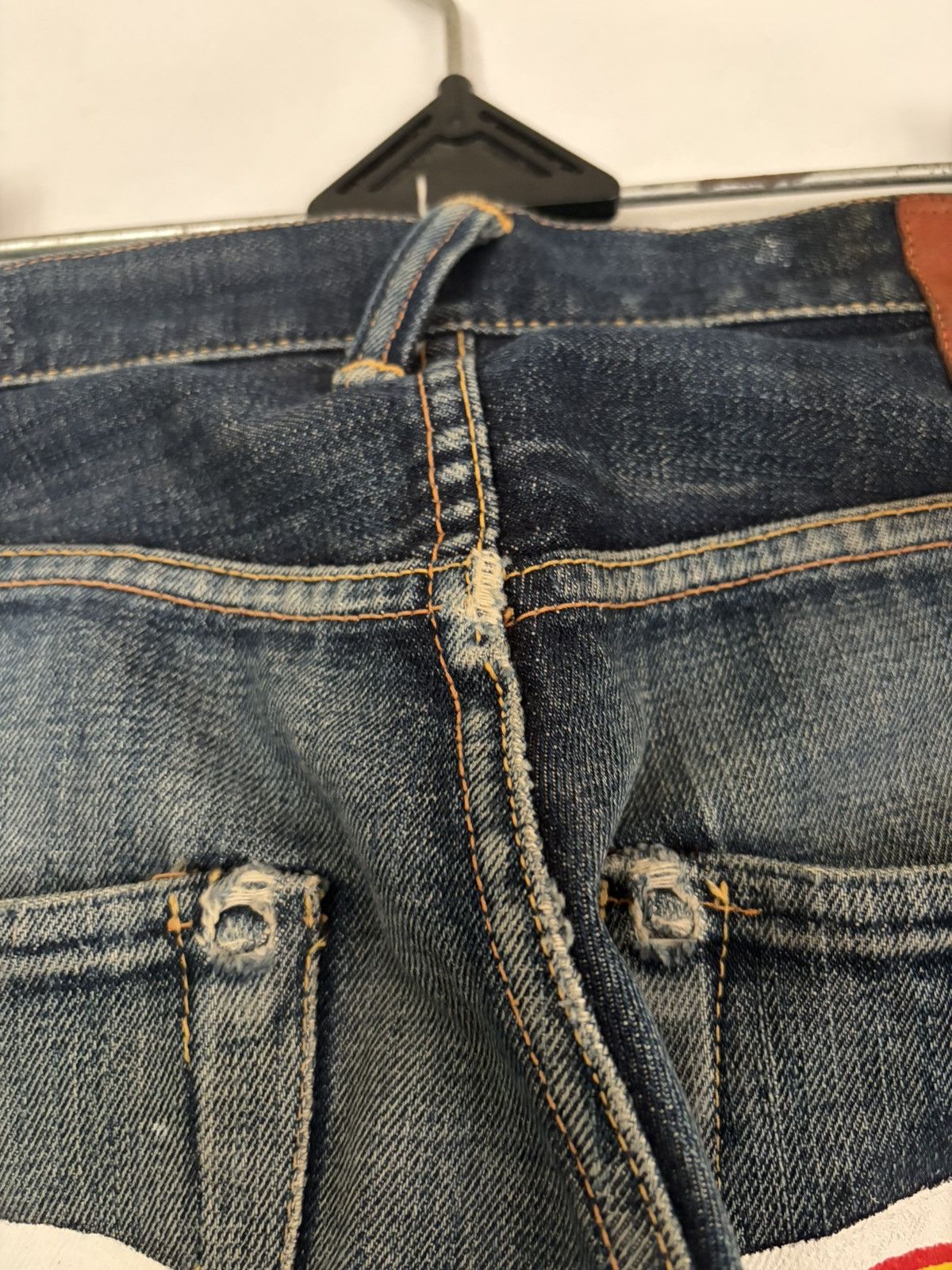 Evisu evisu no2 2001 daicock flame re-paint selvedge Size US 32 / EU 48 - 9 Thumbnail