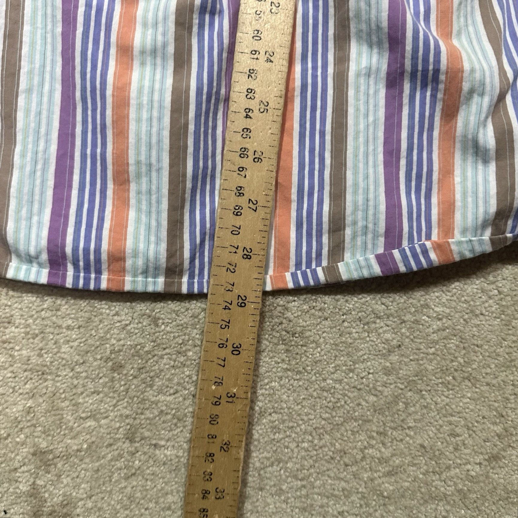 Faconnable Façonnable Button-Up Shirt Mens Large Colorful Striped Classique Shirt Size US L / EU 52-54 / 3 - 7 Thumbnail