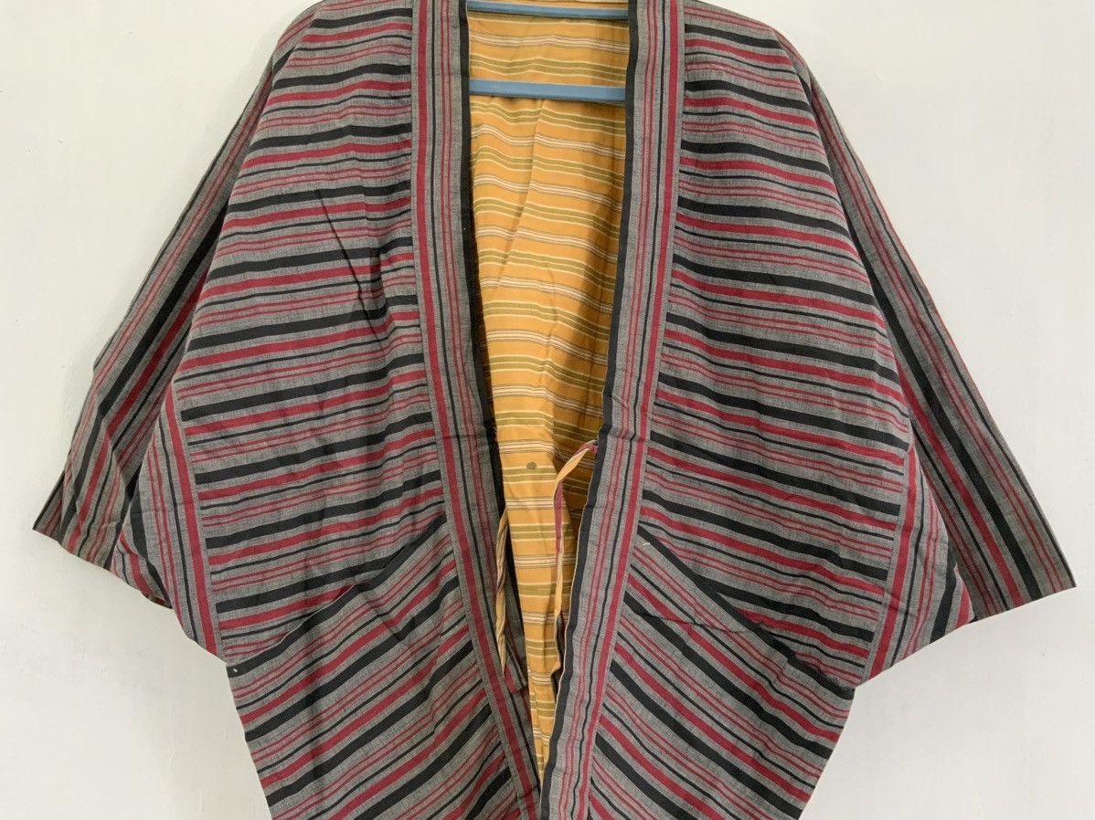 Vintage Vintage Reversible Striped Classic Japan Kimono Size US XL / EU 56 / 4 - 4 Thumbnail