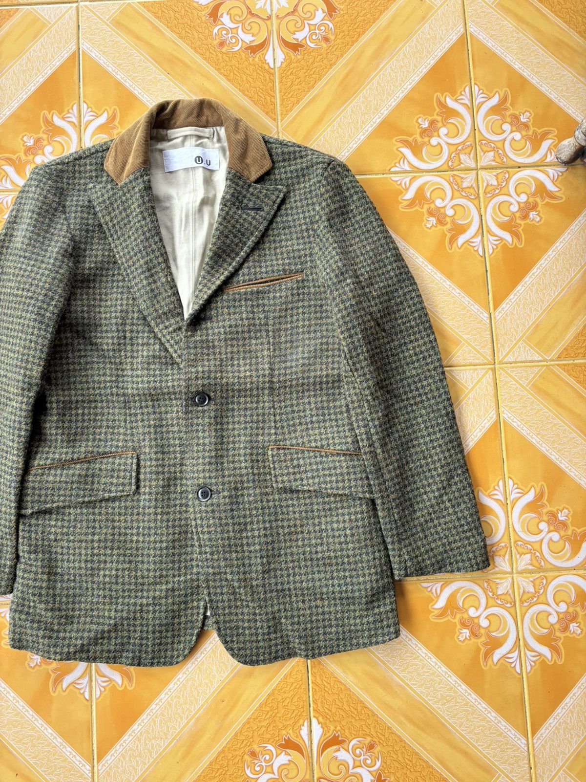 Undercover U.U x Harris Tweed Wool Blazer Jacket Size US M / EU 48-50 / 2 - 10 Thumbnail