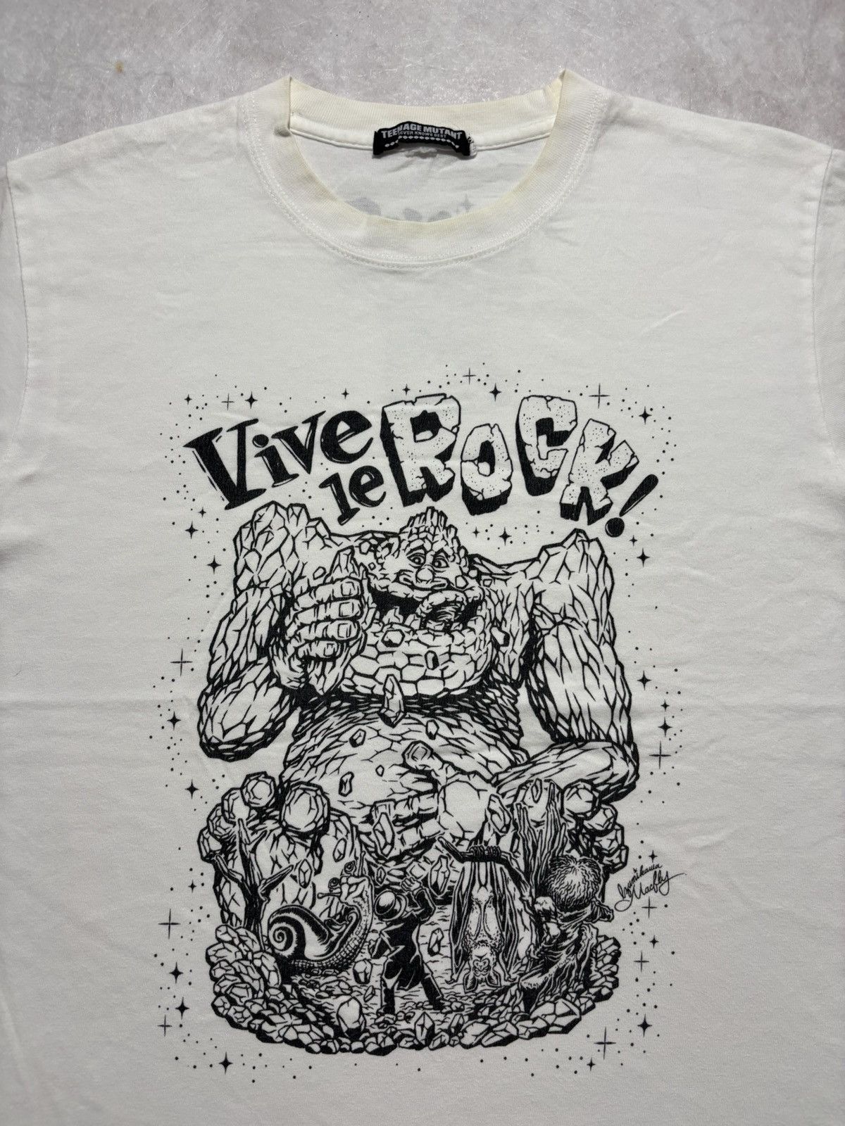 Japanese Brand Teenage Mutant ‘Vive Le Rock’ Tshirt Size US L / EU 52-54 / 3 - 3 Thumbnail