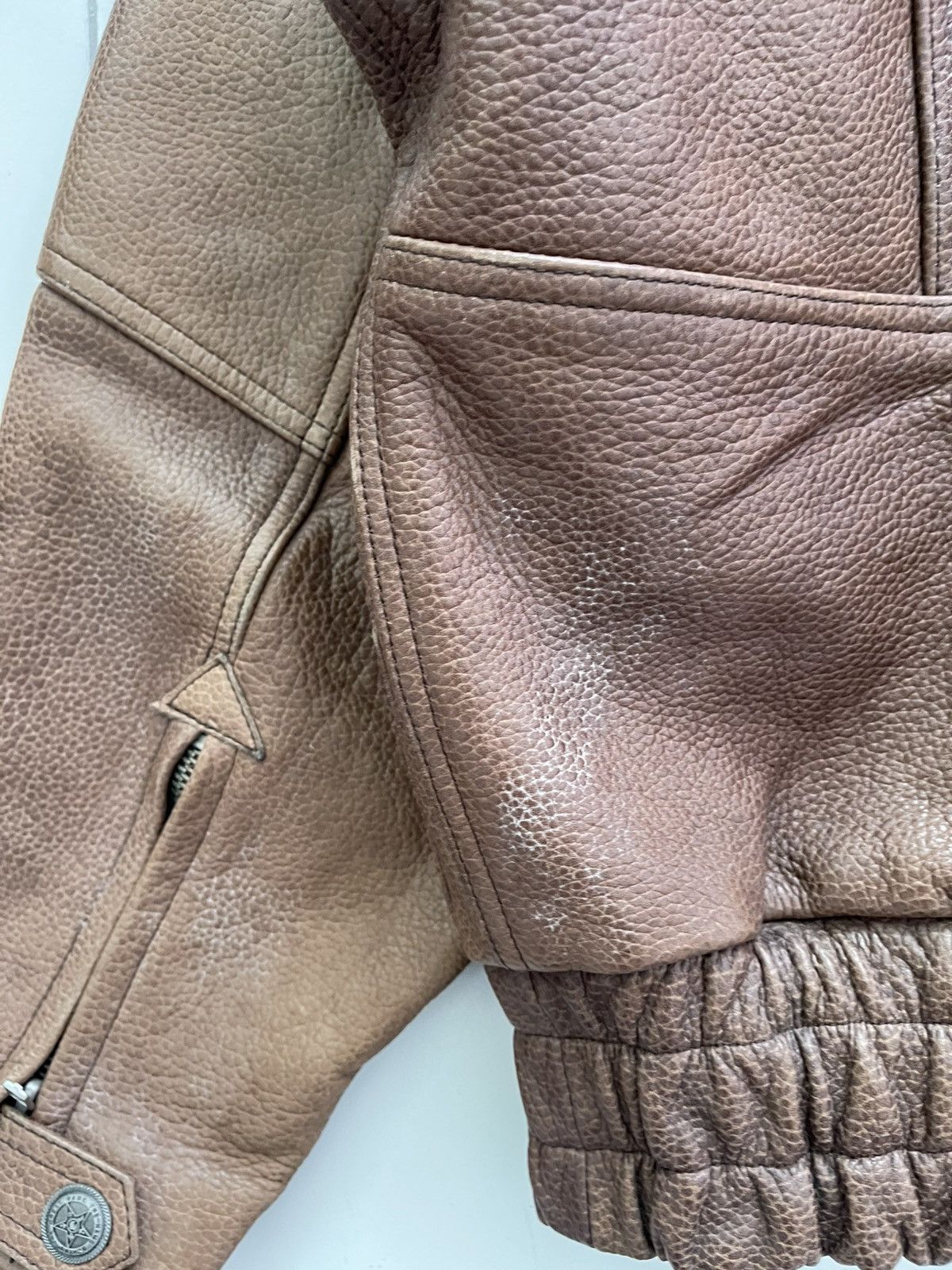 Japanese Brand 🇯🇵 90s KUSHITANI Armored Cow Leather Biker Jacket Size US L / EU 52-54 / 3 - 16 Thumbnail