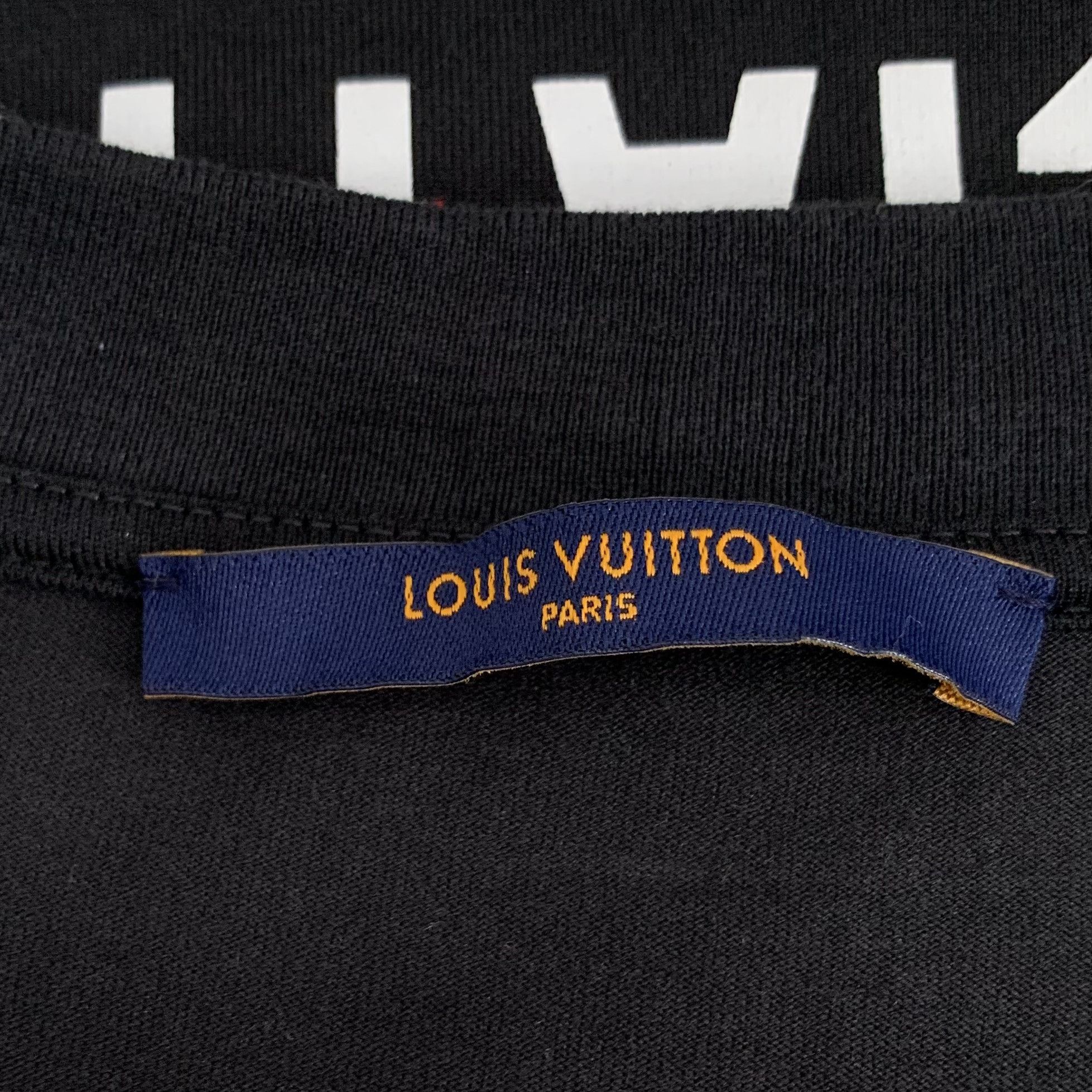 Louis Vuitton Louis Vuitton Tee – NBA Black Logo Patch Cotton (Size XXL) Size US XXL / EU 58 / 5 - 2 Thumbnail