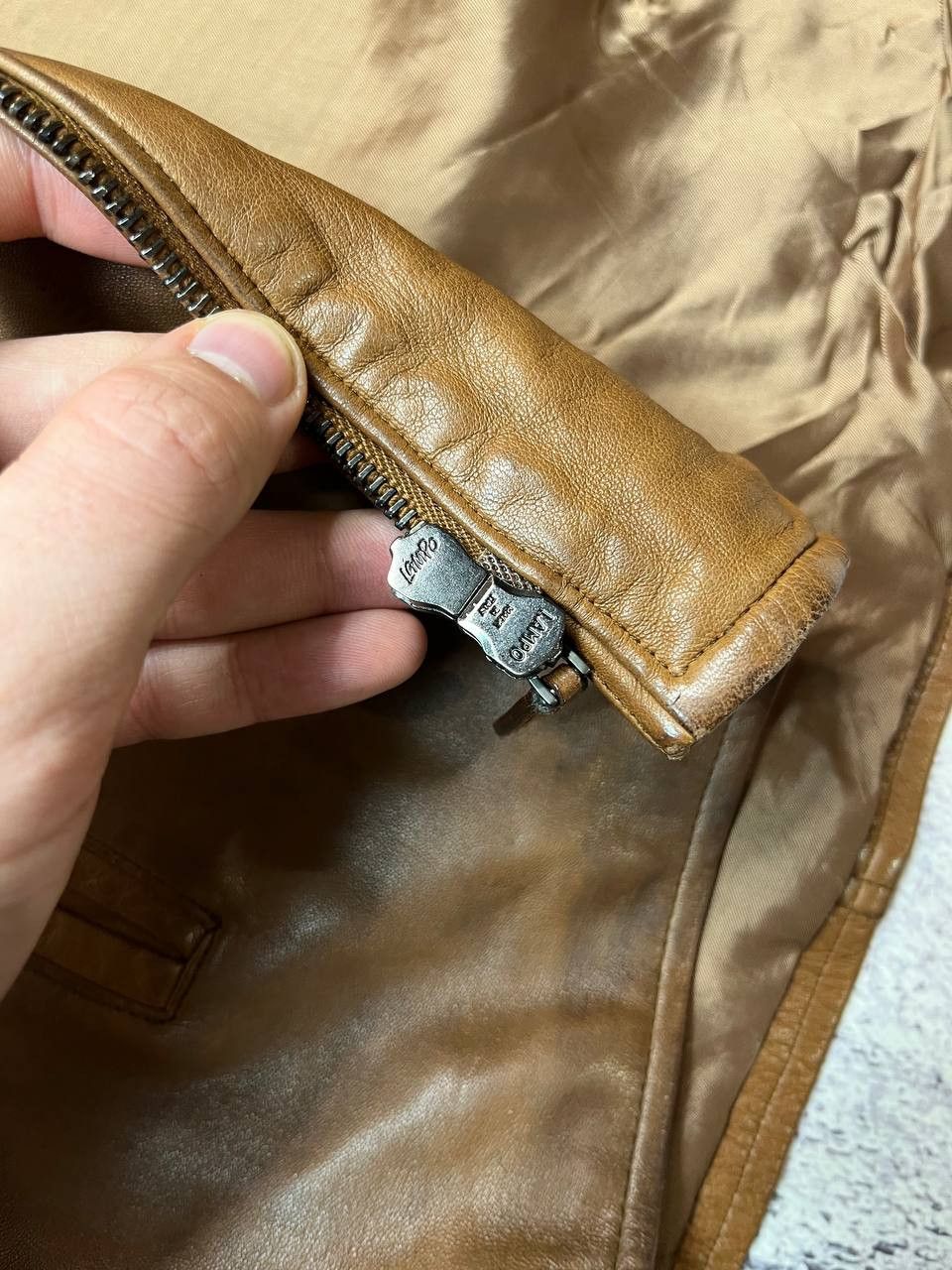 Ralph Lauren Purple Label Ralph Lauren Purple Label Leather Zip Jacket Size US M / EU 48-50 / 2 - 17 Thumbnail