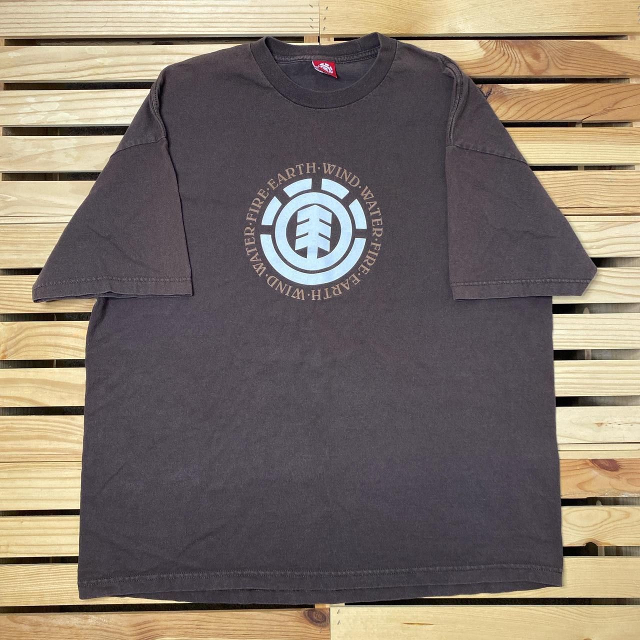 Element Vintage Element Skateboards Brown Skate Tee Size 2XL Size US XXL / EU 58 / 5 - 1 Thumbnail