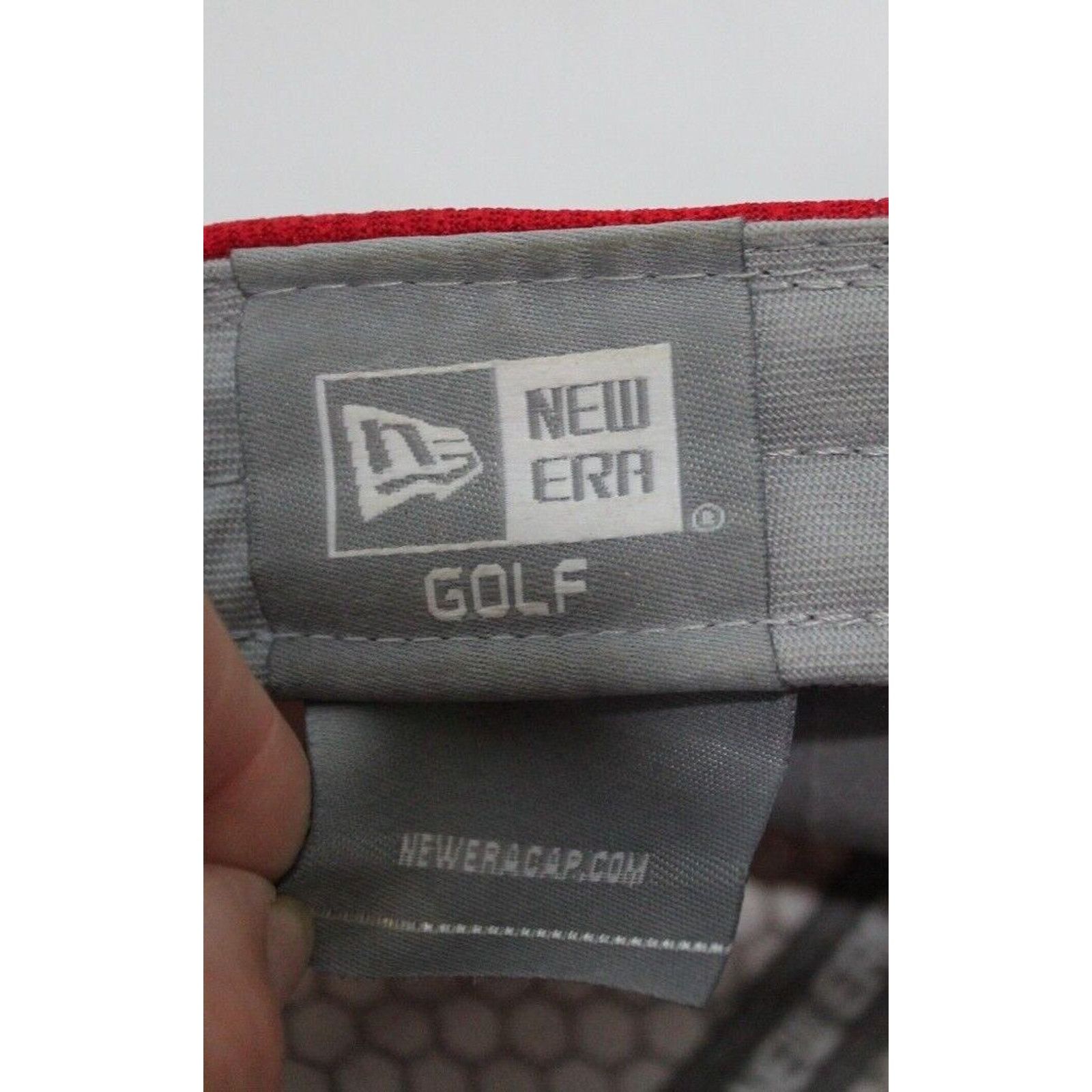 New Era NEW ERA GOLF Logo StrapBack Hat/Cap Red OSFM Sports Gorpcore Size ONE SIZE - 2 Thumbnail