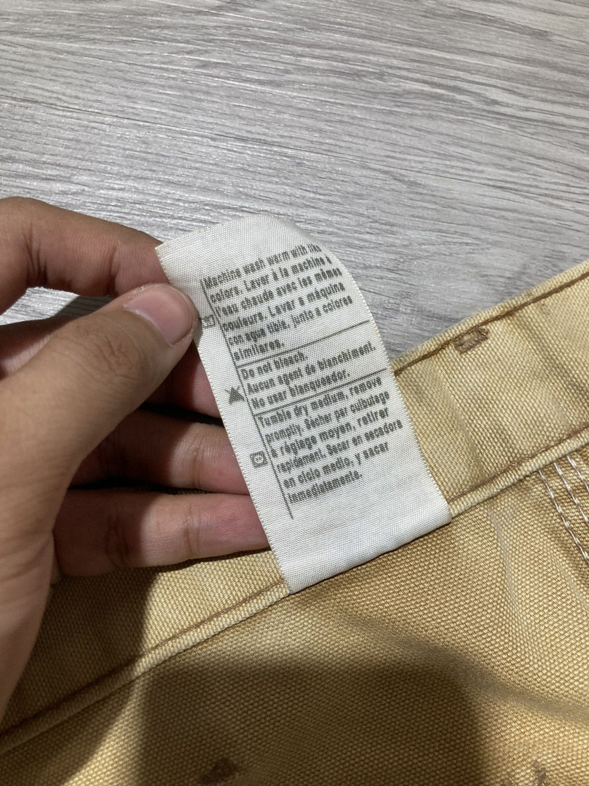 Carhartt 1990s Vintage Carhartt B11 BRN Carpenter Duck Pants Workwear Size US 32 / EU 48 - 19 Thumbnail