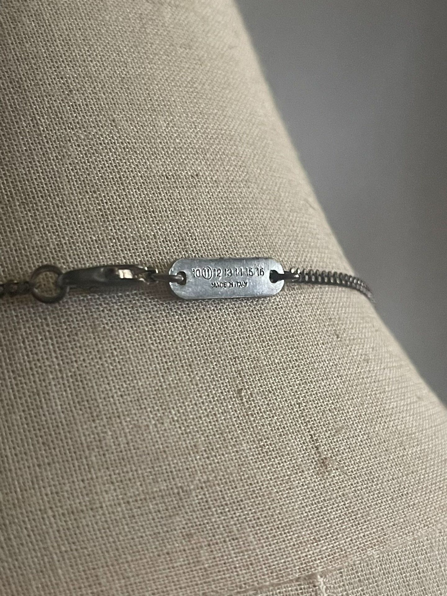 Maison Margiela Maison Martin Margiela Diamond Cutout Necklace. Size ONE SIZE - 4 Thumbnail