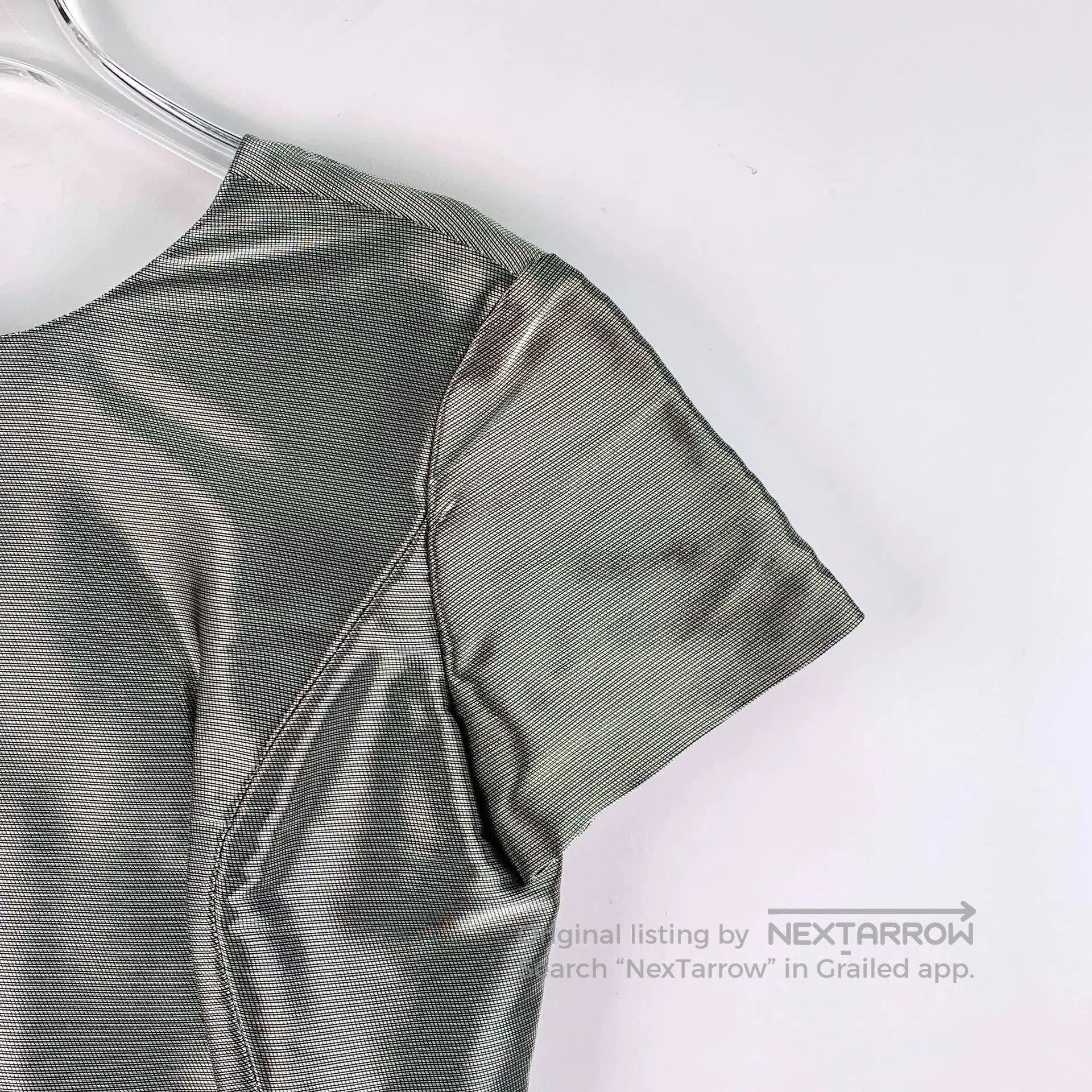Dior silver futuristic short. Size US 36 / EU 52 - 3 Thumbnail