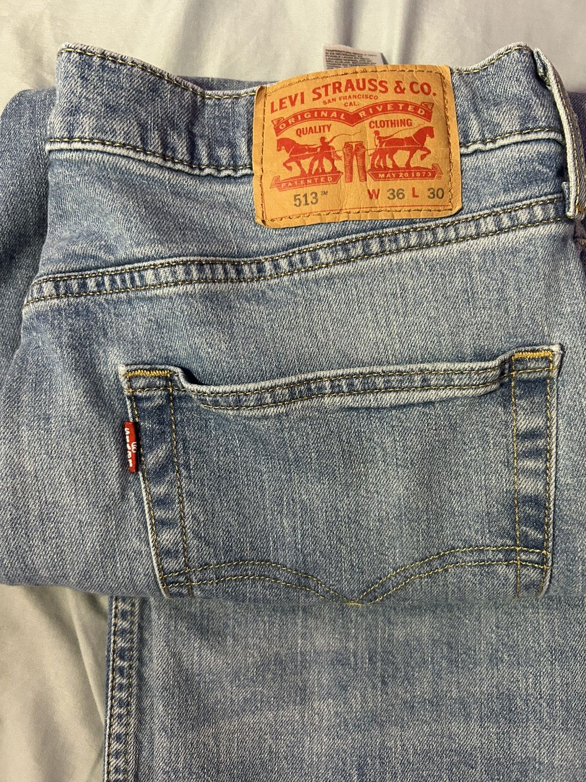 Levi's Levi blue jeans Size US 36 / EU 52 - 1 Thumbnail