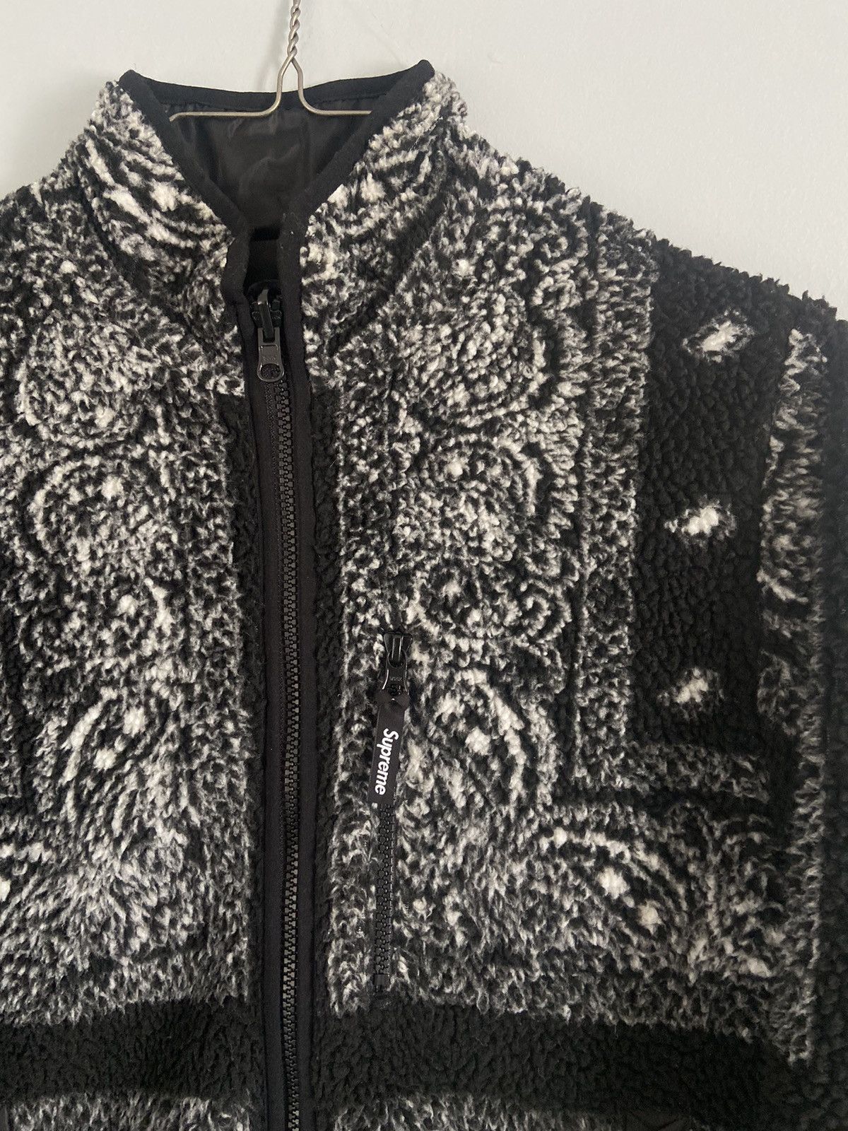 Supreme Supreme Bandana Fleece Reversible Jacket FW19 Small Size US S / EU 44-46 / 1 - 6 Thumbnail