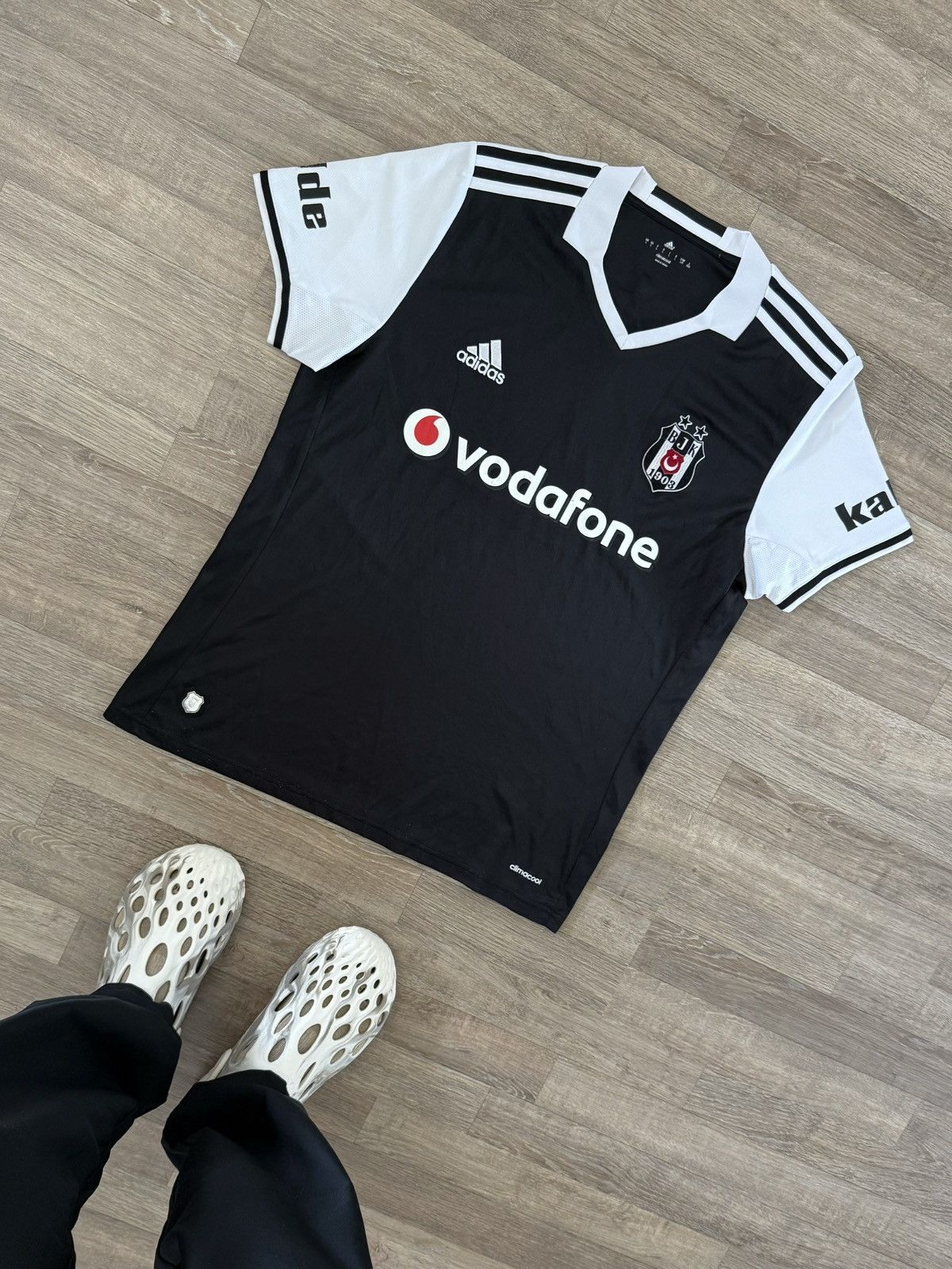 Adidas ADIDAS Y2K BESIKTAS 2015 SOCCER FOOTBALL AWAY JERSEY Size US L / EU 52-54 / 3 - 3 Thumbnail