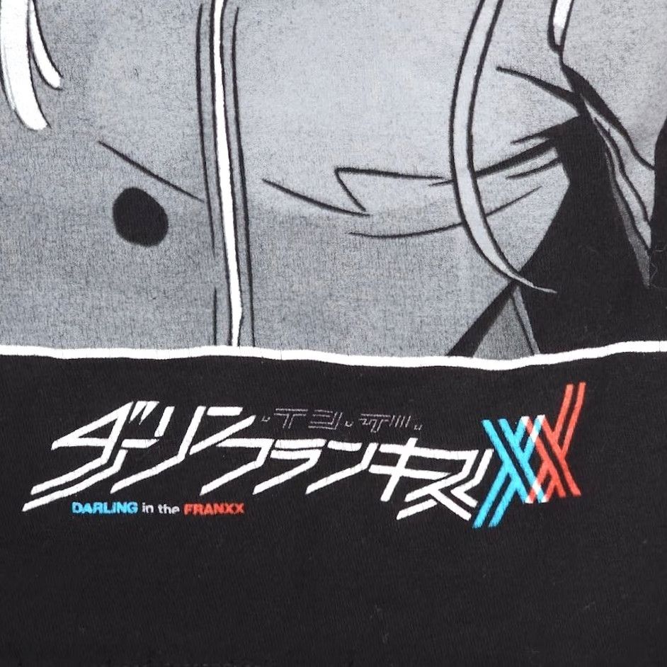 Vintage Darling In The Franxx T Shirt Mens Size Small Black Sci Fi Mecha Anime Size US S / EU 44-46 / 1 - 5 Thumbnail
