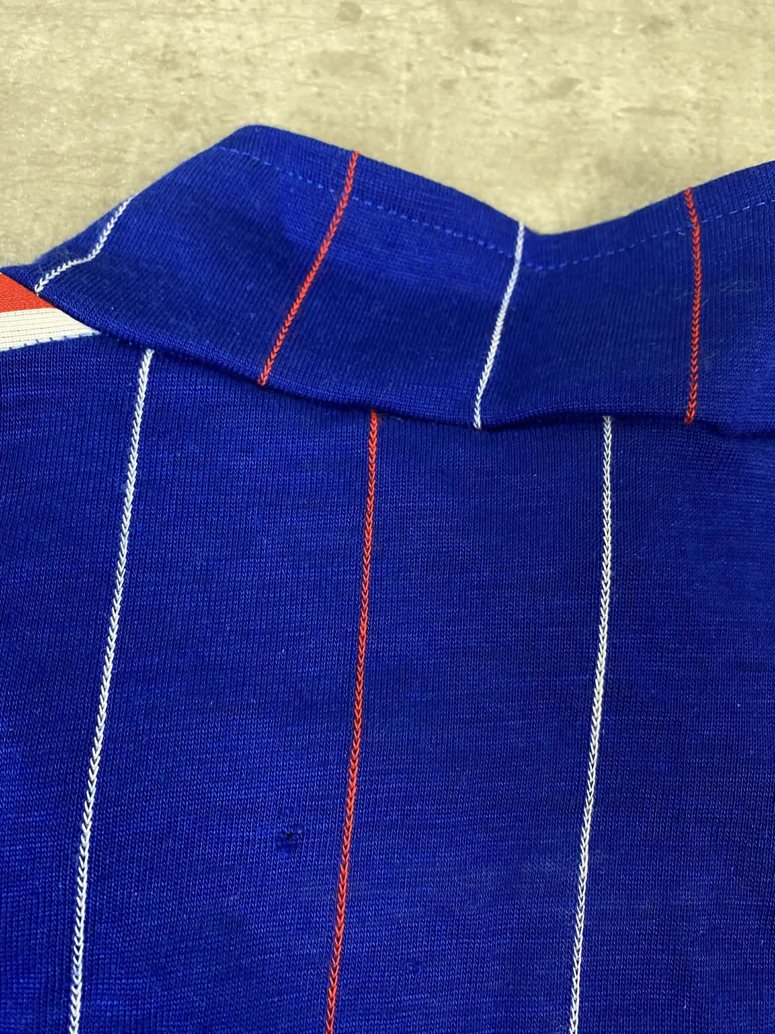 Adidas Vintage Adidas France Blue Jersey Soccer 1980s Longsleeve Size US S / EU 44-46 / 1 - 17 Thumbnail