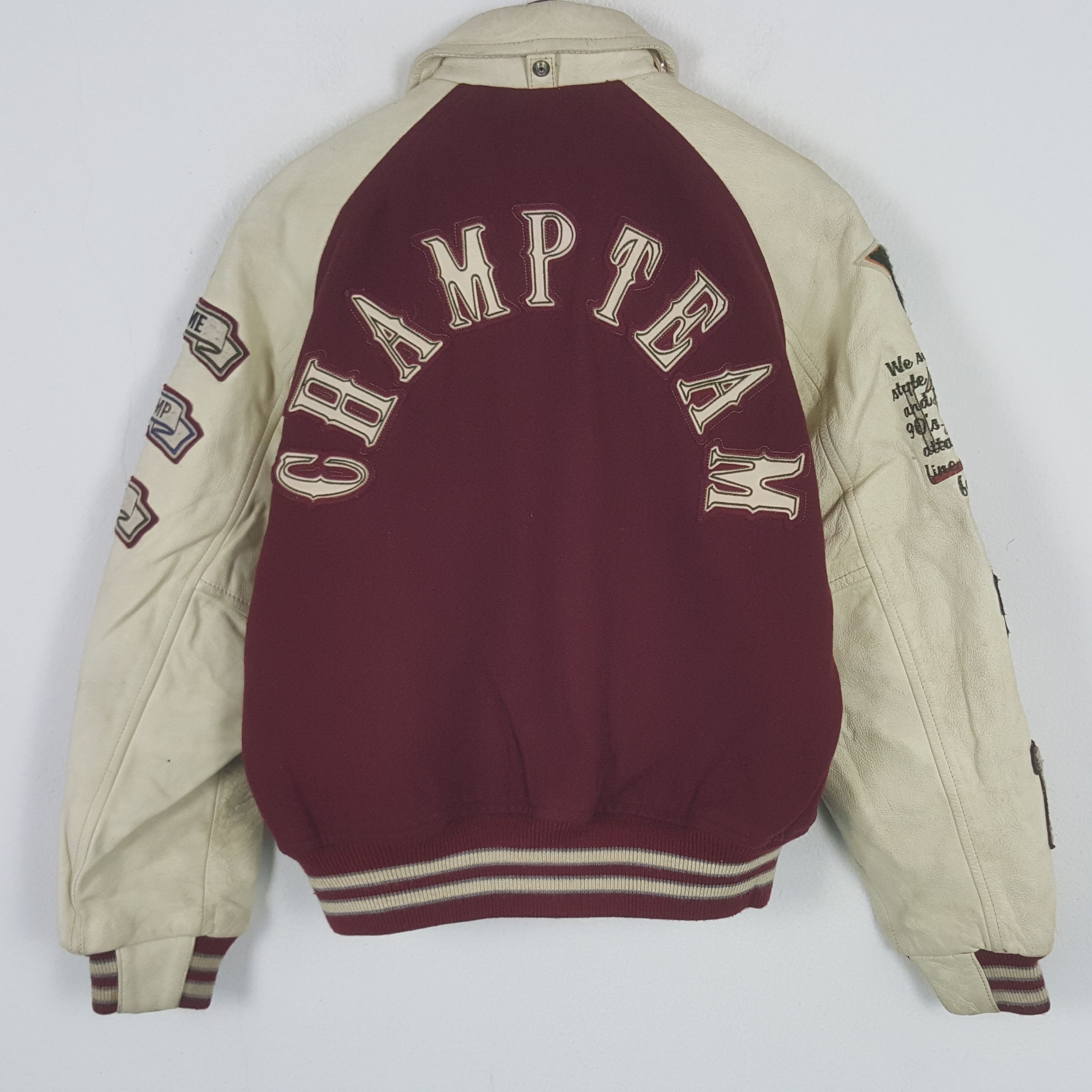 Vintage Vintage Right Staff Varsity Jacket Size US M / EU 48-50 / 2 - 3 Thumbnail