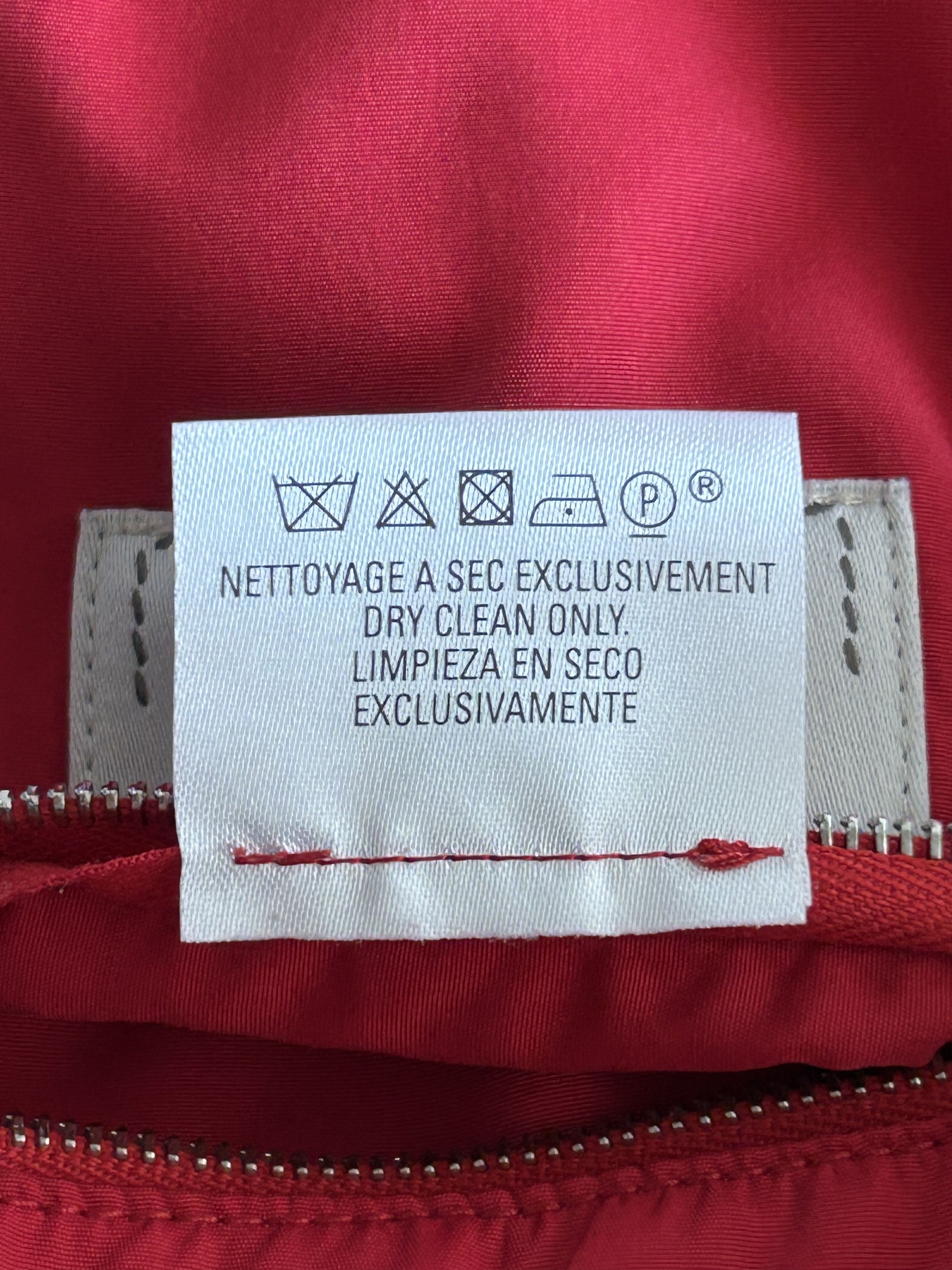 Hermes Hermes Red Women's Jockey Vest Size M / US 6-8 / IT 42-44 - 5 Thumbnail
