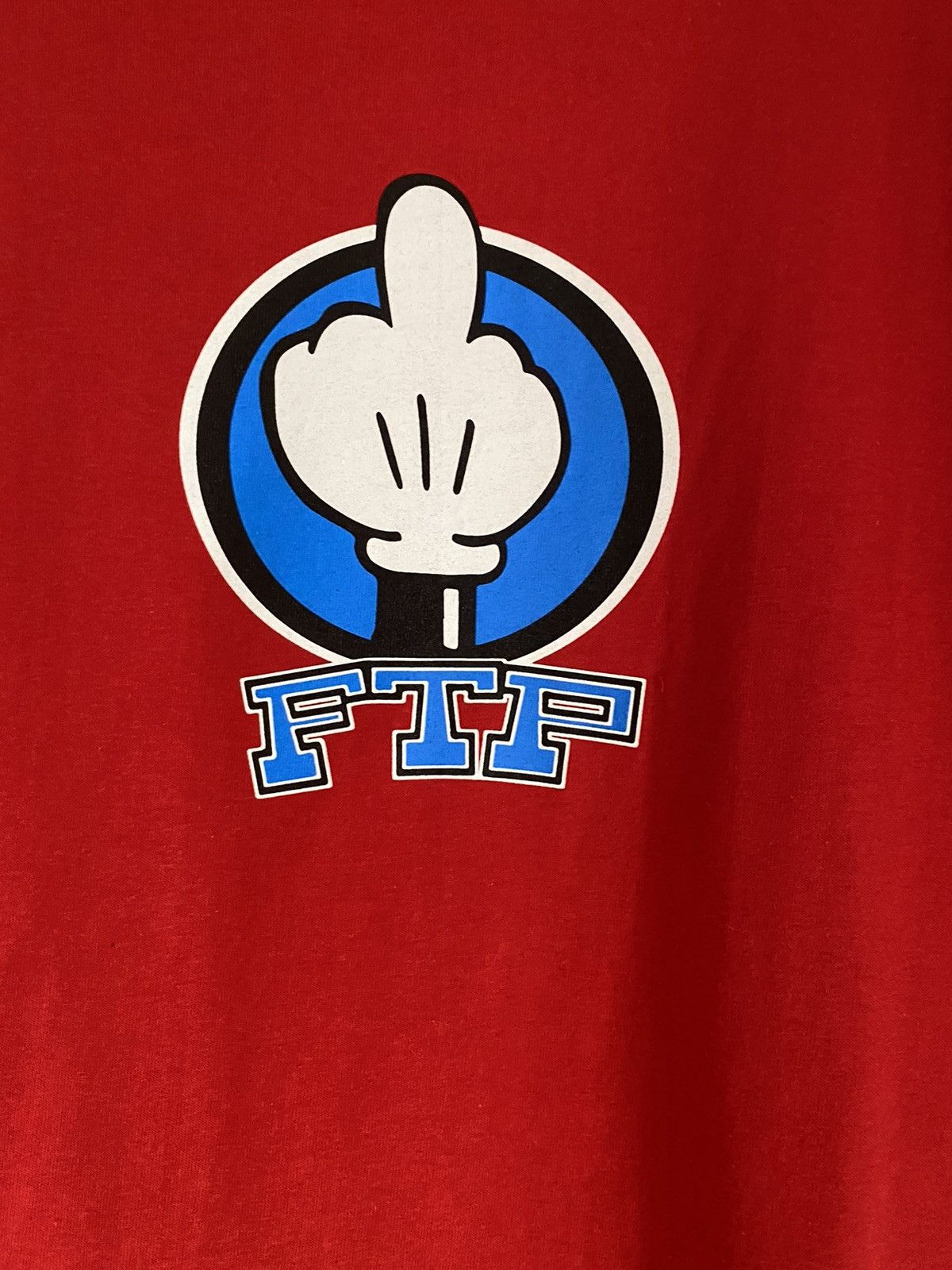 Fuck The Population Fuck The Population FTP Red Mouse Finger T-Shirt XL Size US XL / EU 56 / 4 - 3 Thumbnail