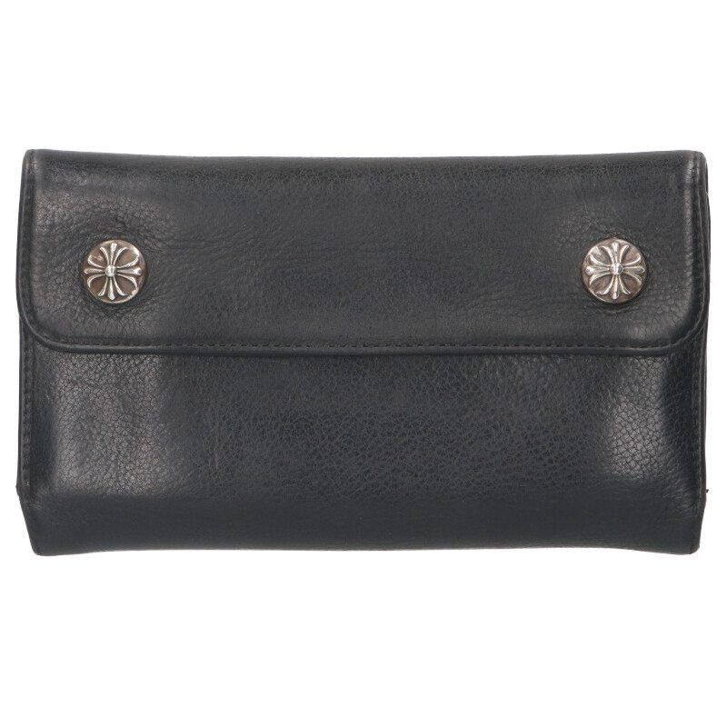 Chrome Hearts Chrome Hearts Wave Leather Wallet Size ONE SIZE - 1 Thumbnail