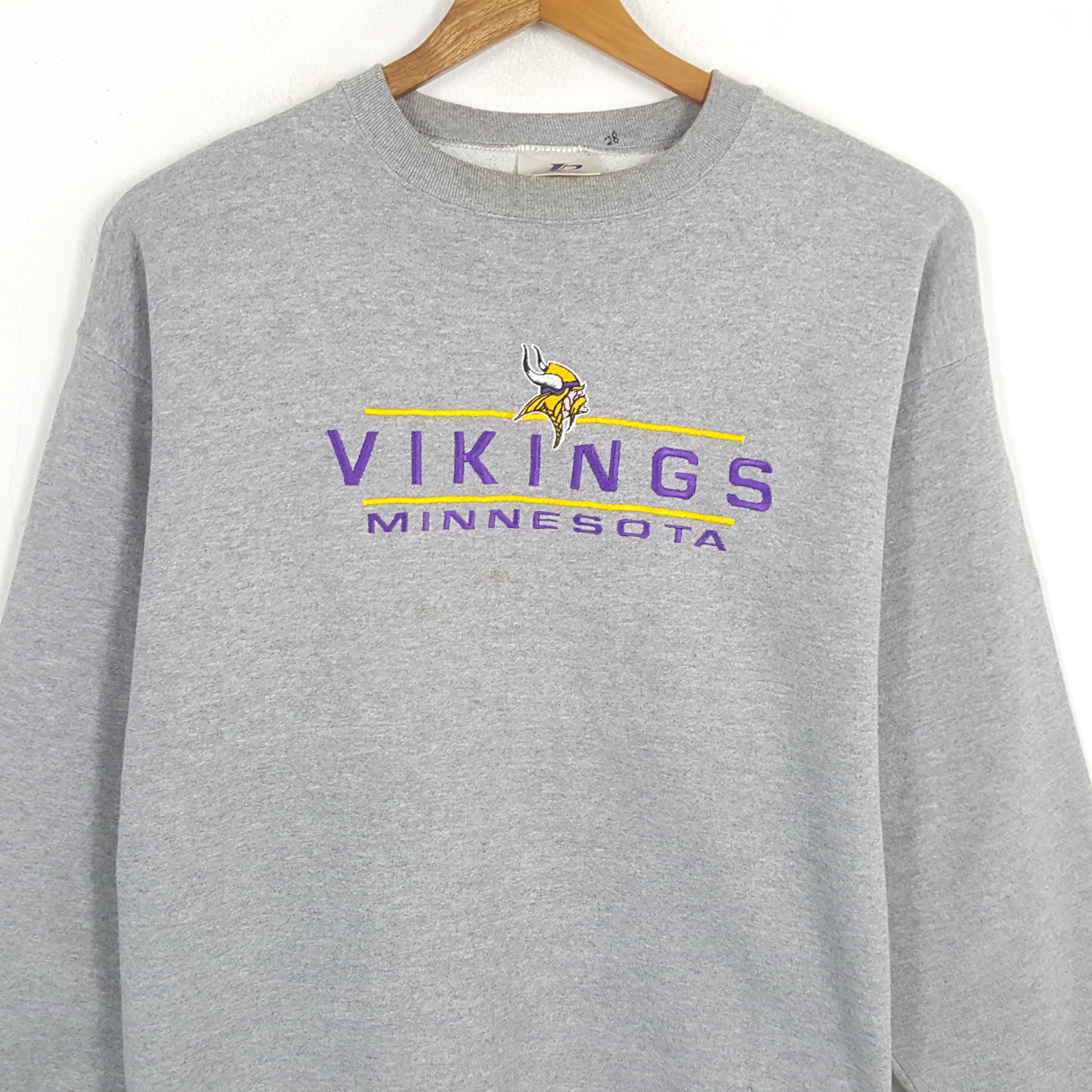NFL × Vintage Vintage VIKINGS MINNESOTA NFL American Football Sweatshirt Size US XL / EU 56 / 4 - 2 Thumbnail