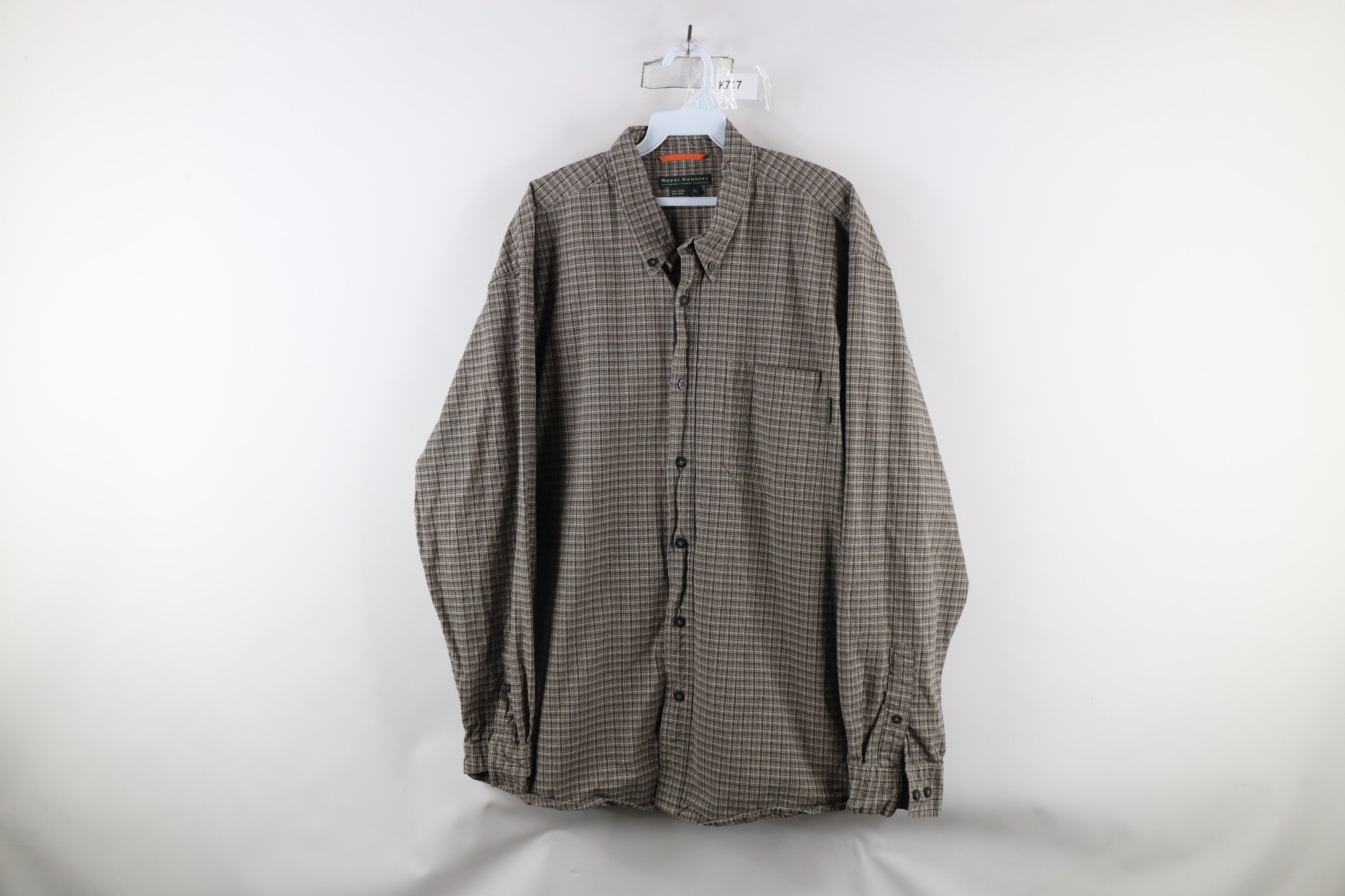 Royal Robbins × Vintage Vintage 90s Royal Robbins Heavyweight Button Down Shirt Size US XL / EU 56 / 4 - 1 Thumbnail