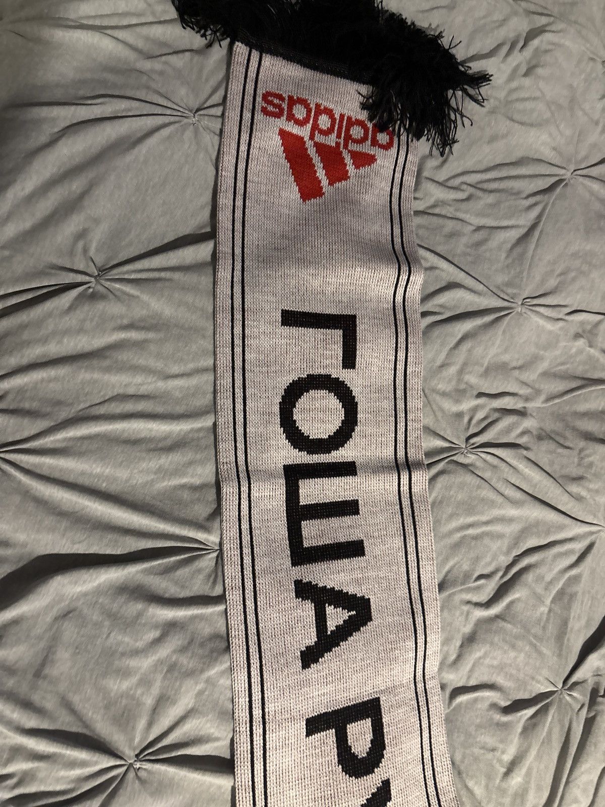Adidas × Gosha Rubchinskiy Gosha rubchinskiy adidas made in Germany soccer scarf Size ONE SIZE - 5 Thumbnail