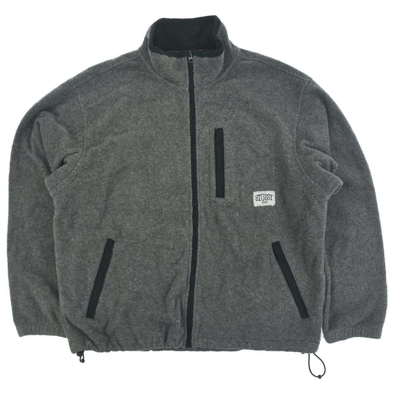 Vintage Stussy Zip Fleece Size L