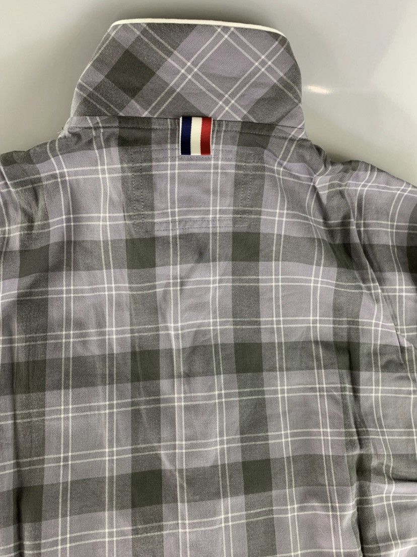 Thom Browne Thom Browne grey/lt grey flannel windowpane check top 2 NWT Size US M / EU 48-50 / 2 - 23 Thumbnail