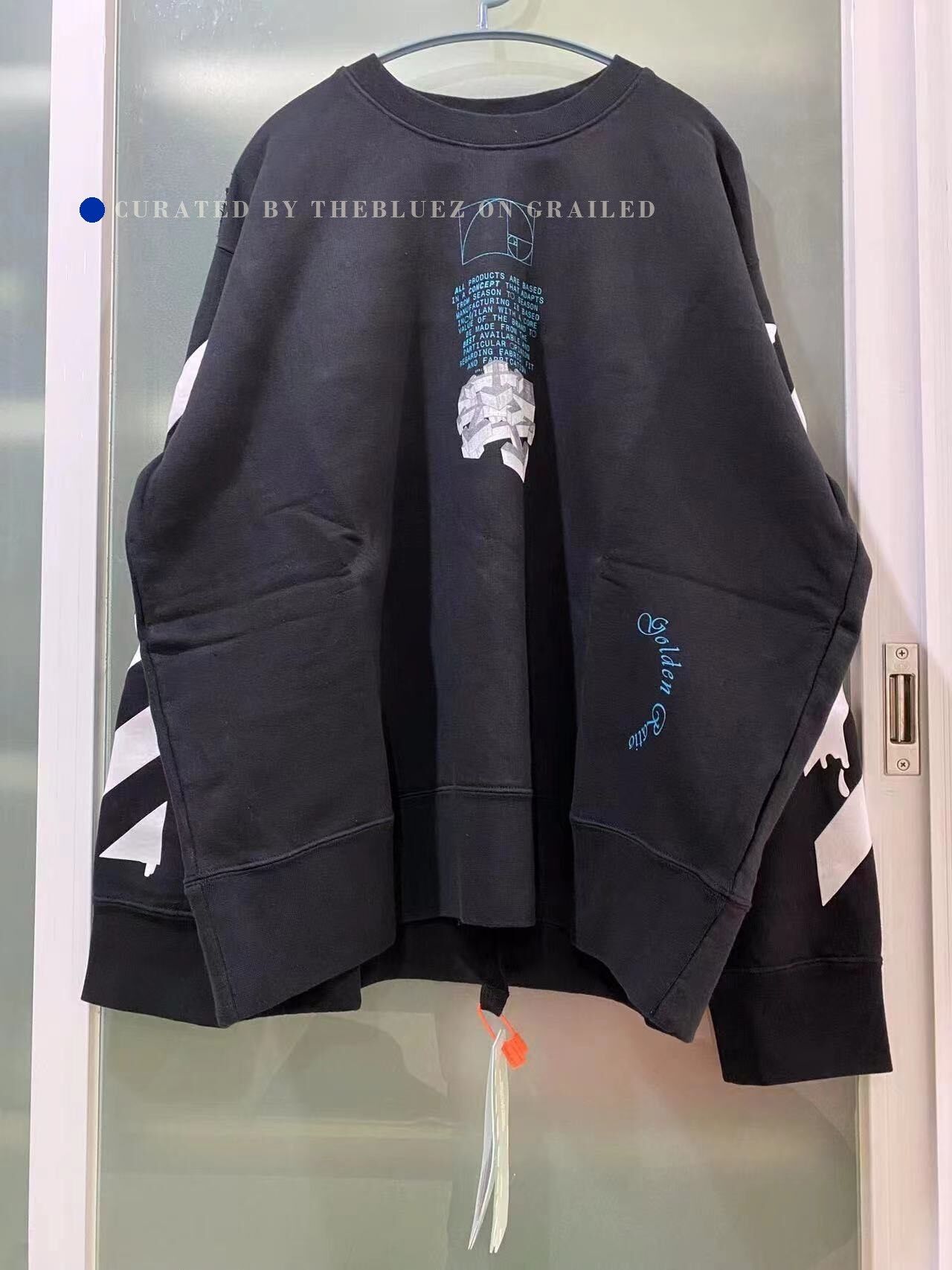 Off-White Off-White Slogan Arrow Sweatshirt Size US S / EU 44-46 / 1 - 1 Thumbnail