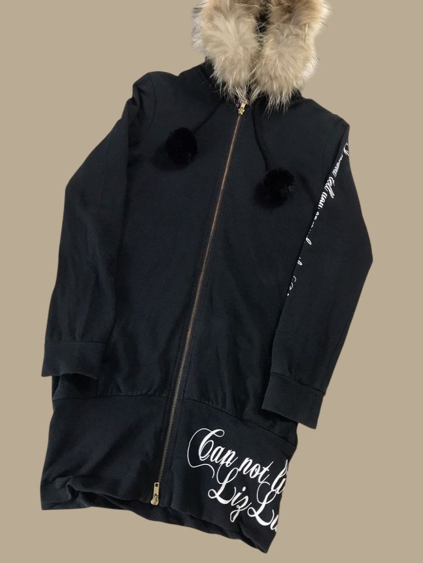 Japanese Brand Liz Lisa LGB If Six Was Nine Style Faux Fur Zip Hoodie Size US XS / EU 42 / 0 - 3 Thumbnail