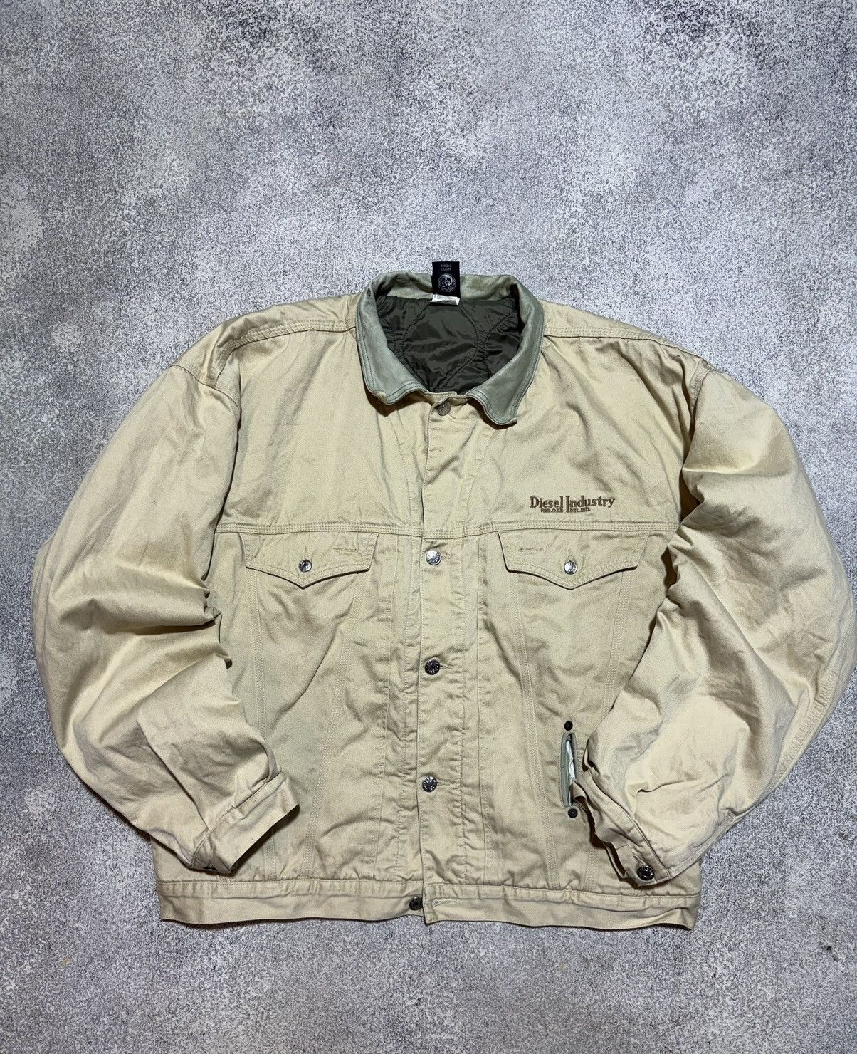 Diesel × Vintage Diesel Vintage 90s Faded Bomber Jacket Men’s Size XL Size US XXL / EU 58 / 5 - 1 Thumbnail