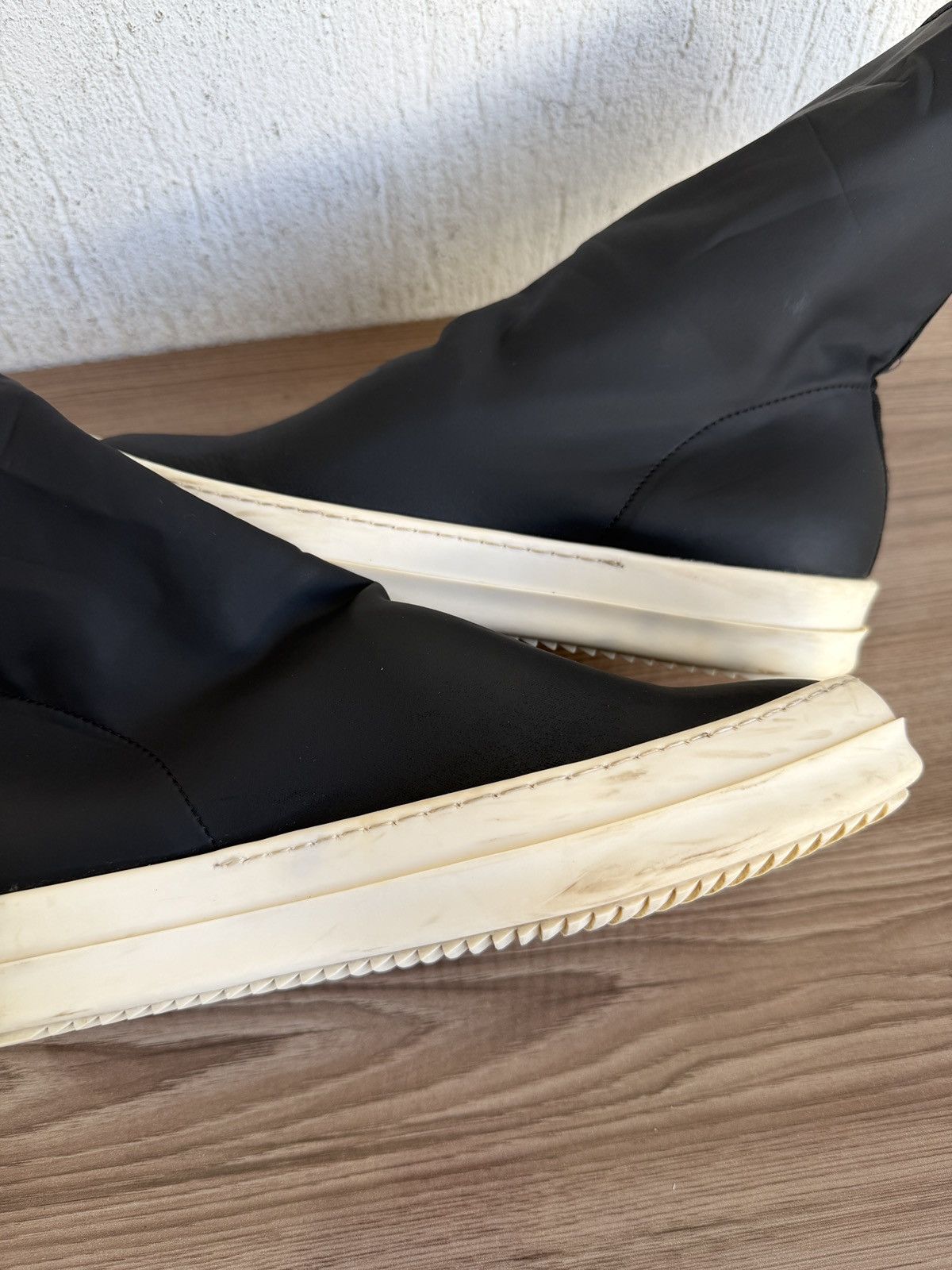 Rick Owens Drkshdw ❤️Neoprene suba socks Ramones Size US 8 / IT 38 - 16 Thumbnail