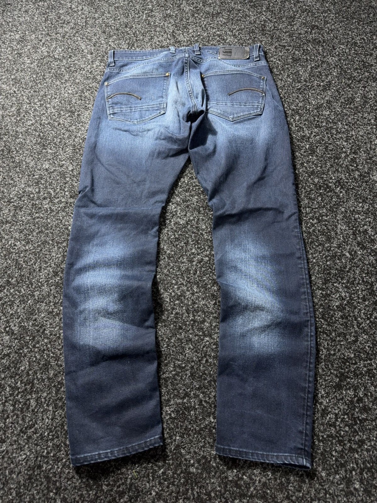 G-Star 00s G-Star RAW Revend Skinny Washed Punk Rock Denim Jeans Size US 33 - 12 Thumbnail