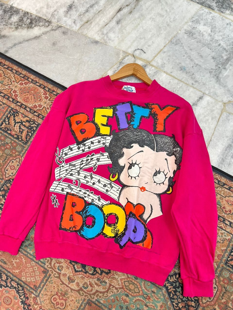 Cartoon Network Vintage pinkish 90s Betty Boop OVP Size L / US 10 / IT 46 - 2 Thumbnail
