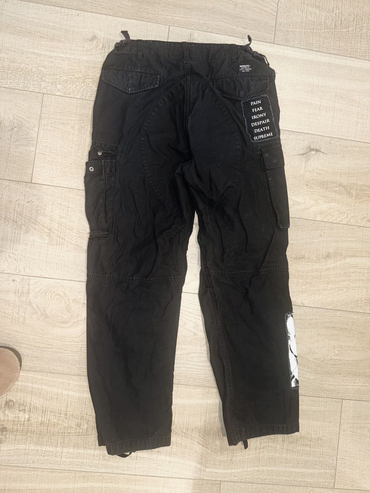 Supreme Supreme × The Crow Cargo Pants 32 Size US 32 / EU 48 - 2 Thumbnail