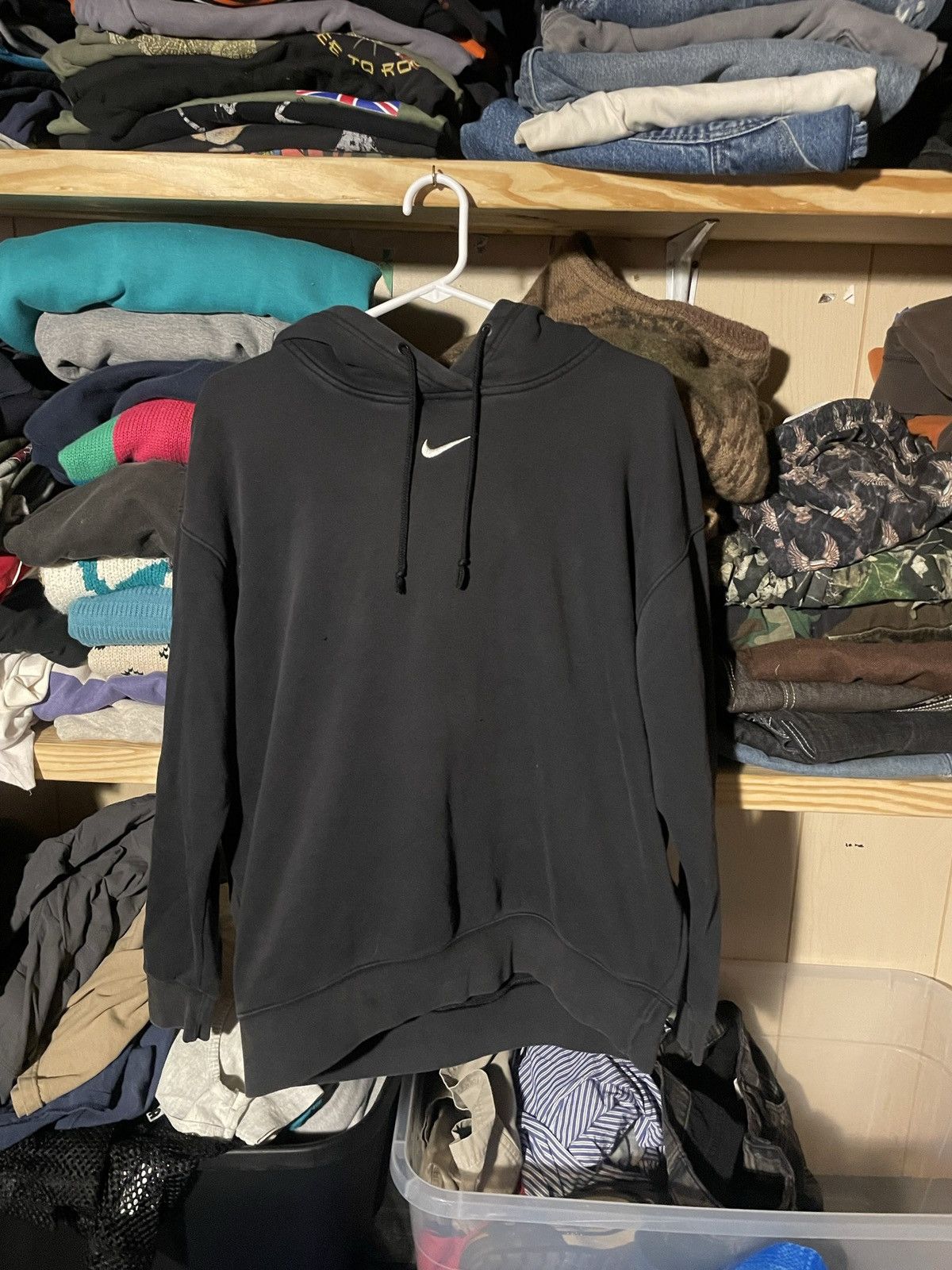Nike Nike Center Swoosh Hoodie Size US S / EU 44-46 / 1 - 1 Thumbnail