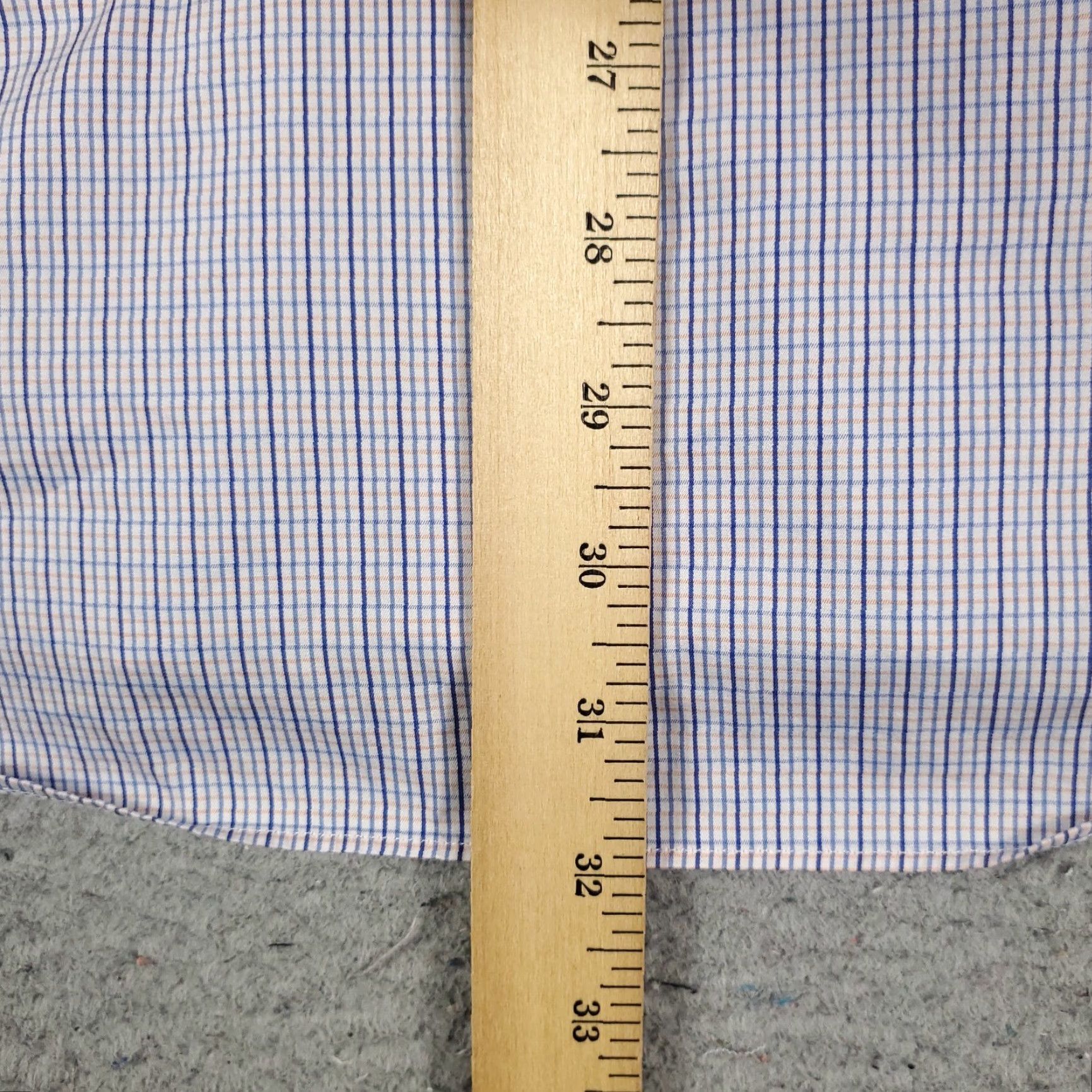 David Donahue David Donahue Shirt Mens XL Blue Check Button-Up Long Sleeve Casual Business Formal Workwear Preppy Modern Size US XL / EU 56 / 4 - 4 Thumbnail